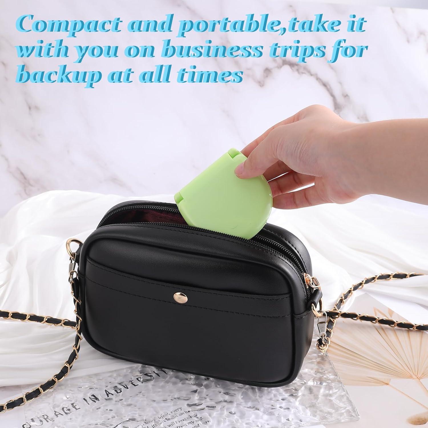 Kit de Costura de Viaje AHQiZFX 20 Piezas Azul Verde