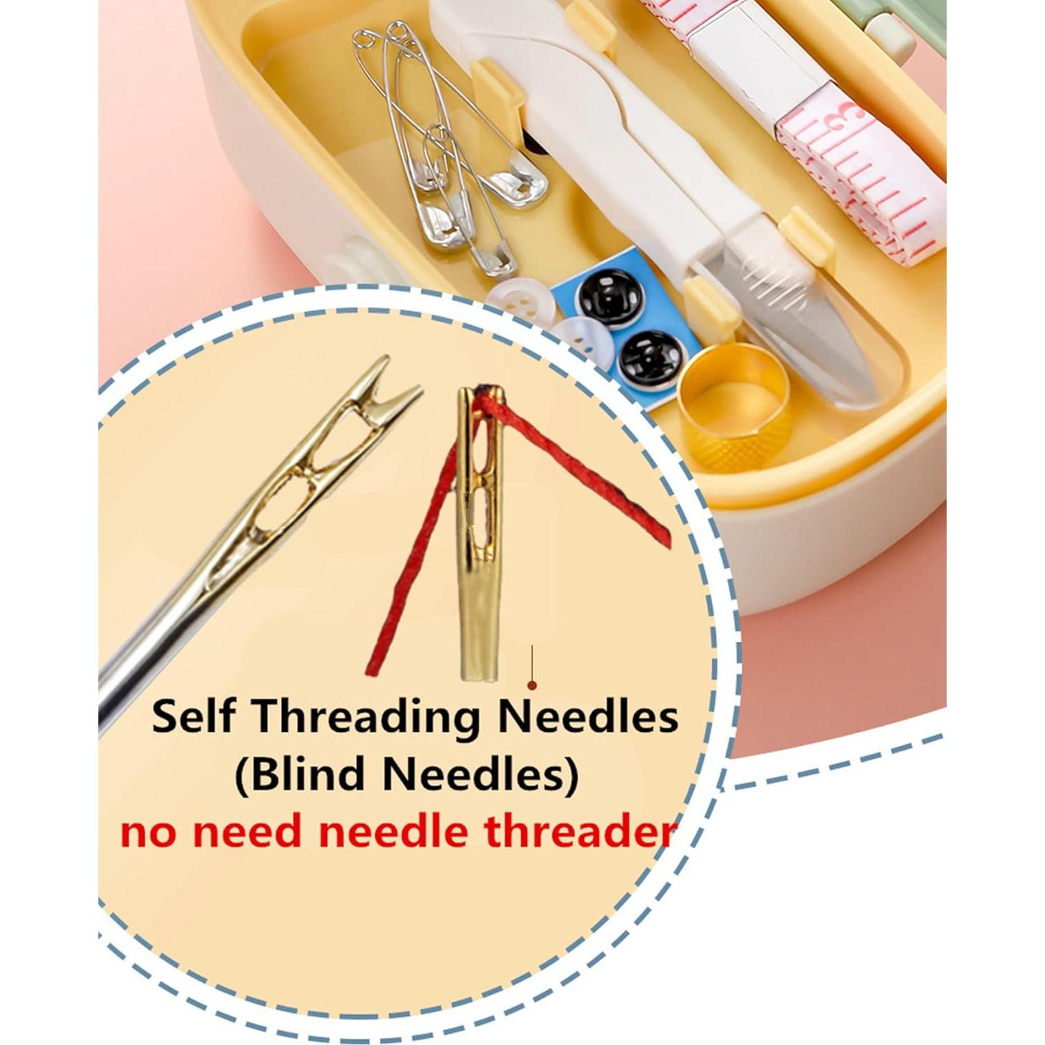 Kit de Costura FKOG Verde 135 Piezas Accesorios de Viaje