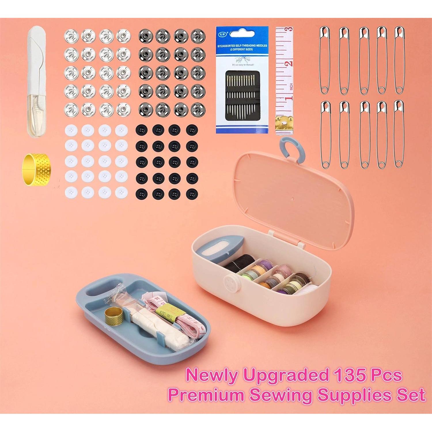 Kit de Costura FKOG Verde 135 Piezas Accesorios de Viaje