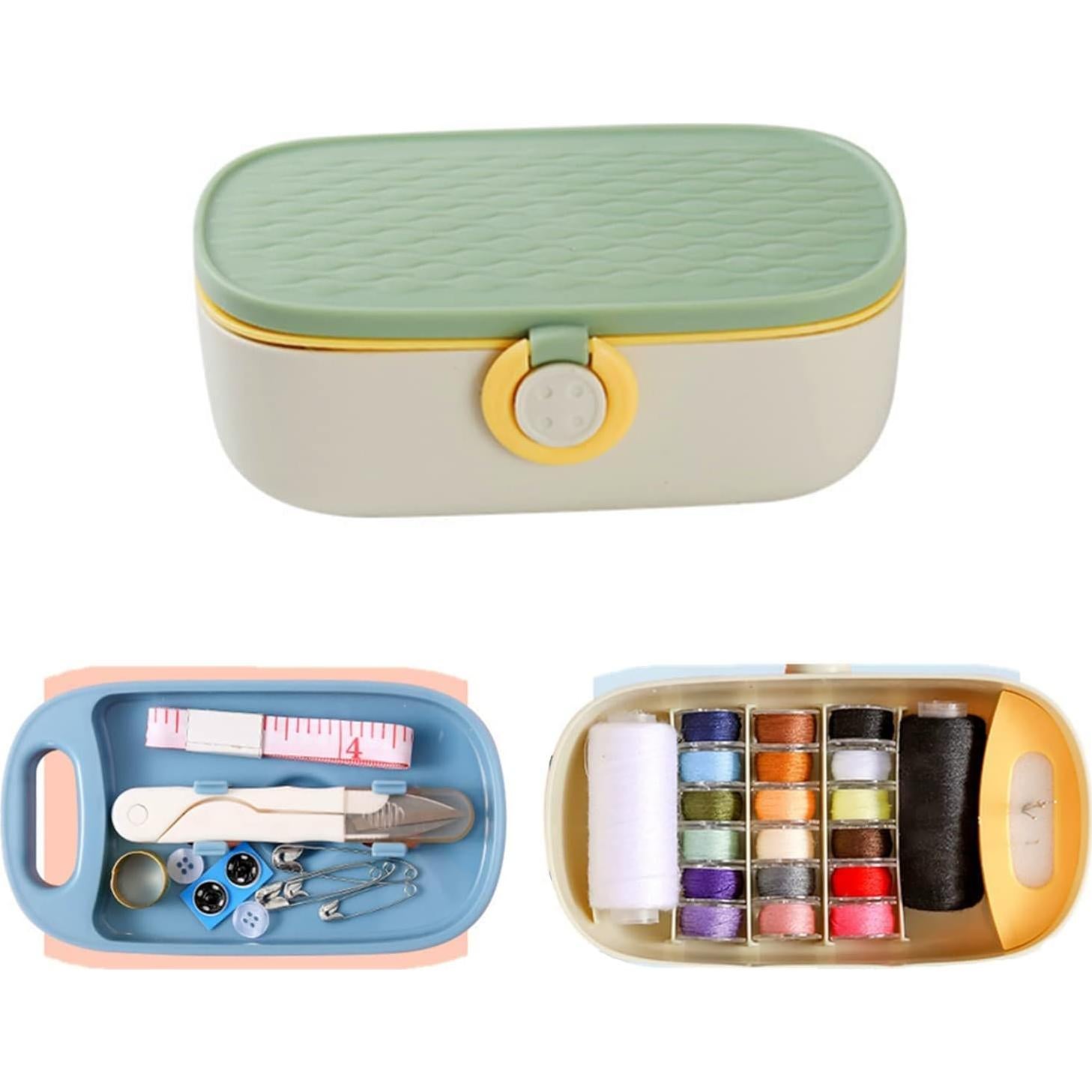 Kit de Costura FKOG Verde 135 Piezas Accesorios de Viaje