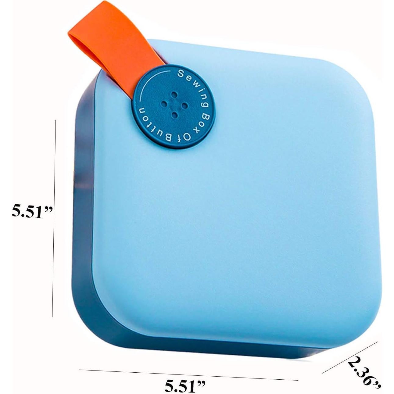 Kit de Costura UNIKON Azul con 30 Agujas y 16 Hilos