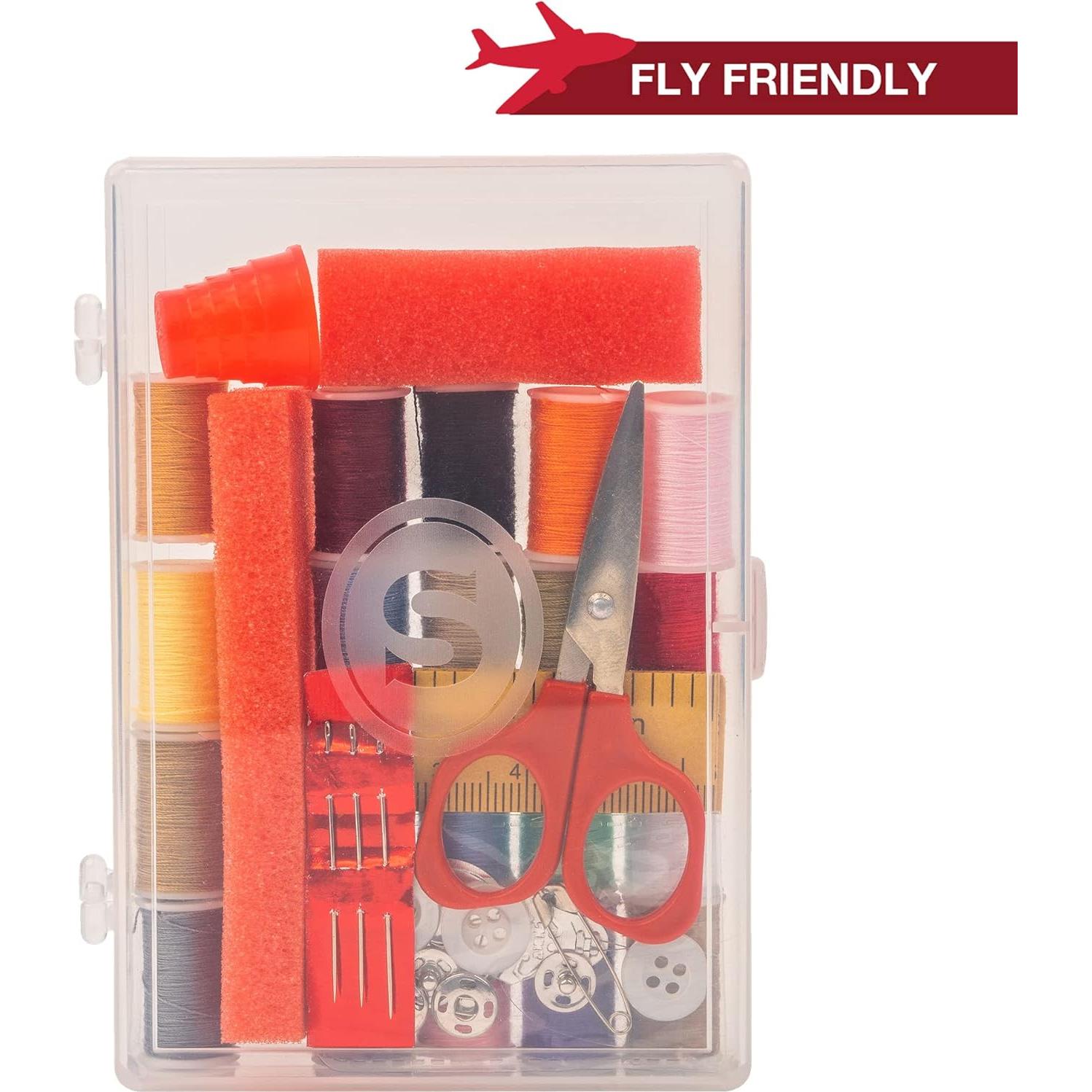 Kit de Costura de Viaje Singer 34 Piezas en Estuche Duro