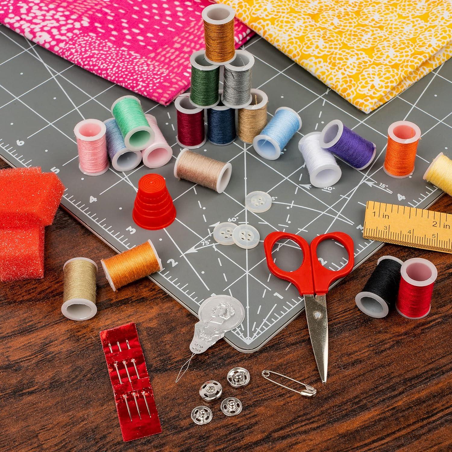 Kit de Costura de Viaje Singer 34 Piezas en Estuche Duro