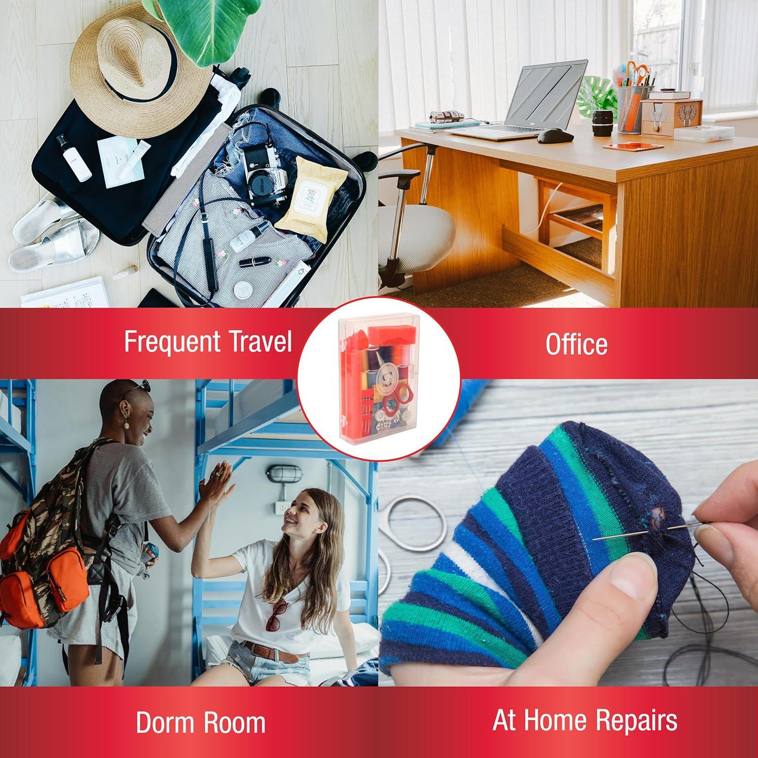 Kit de Costura de Viaje Singer 34 Piezas en Estuche Duro