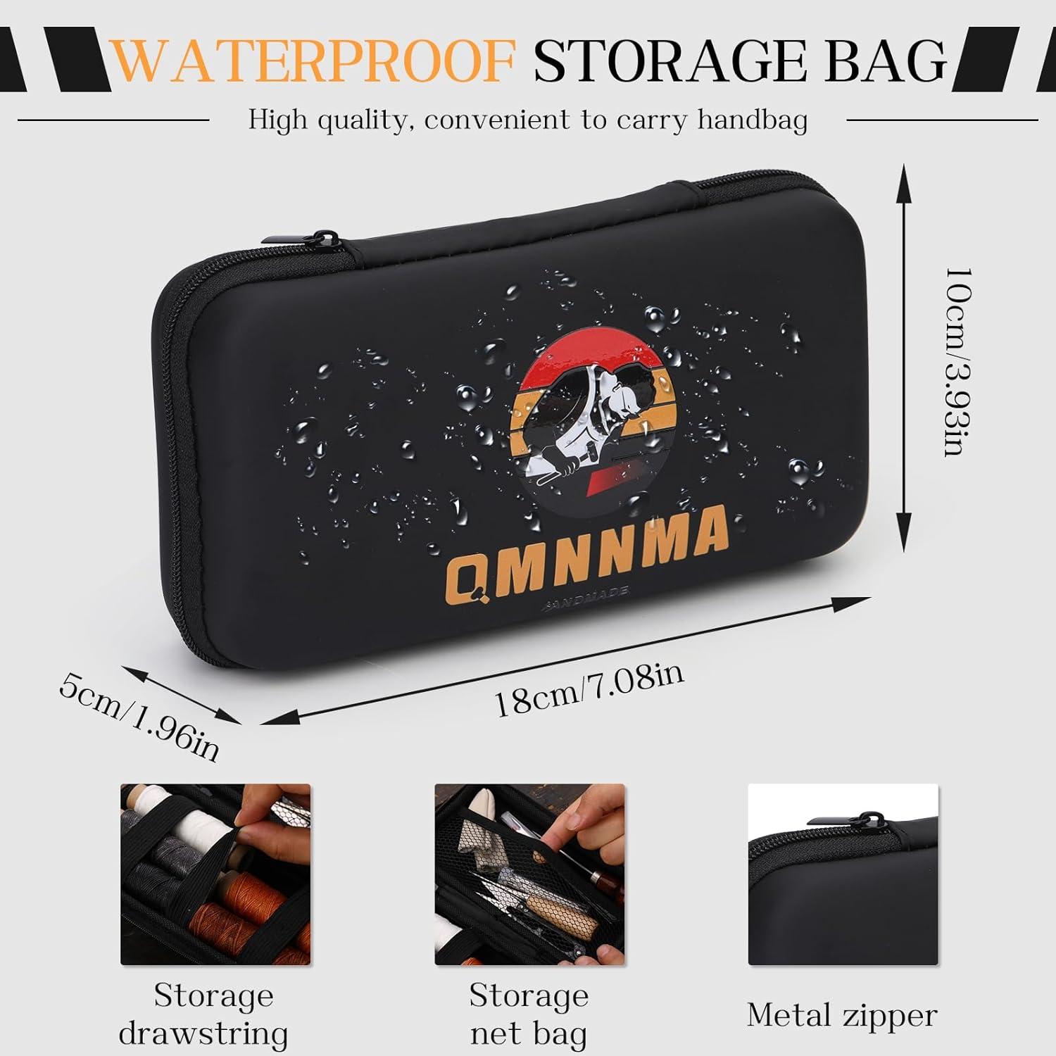 Kit de Agujas de Coser QMNNMA 40pcs con Hilo y Bolsa