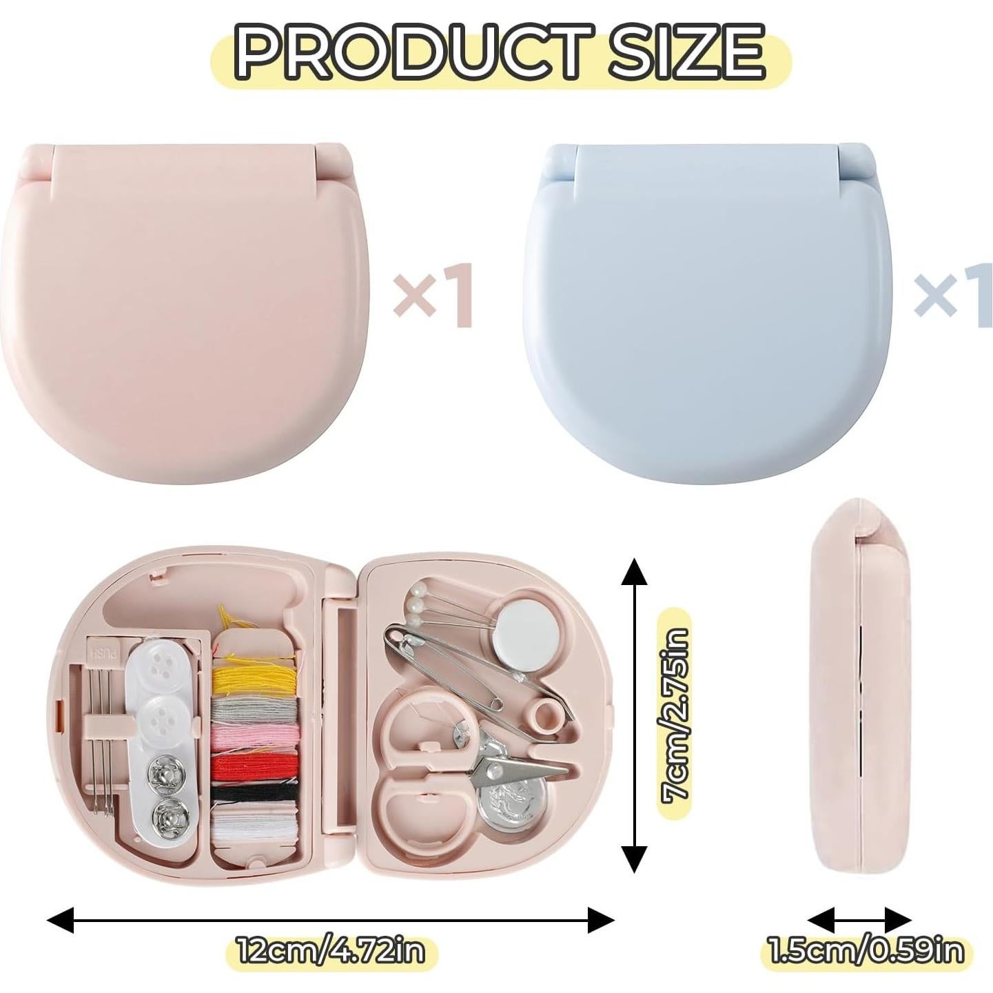 Kit de Costura de Viaje Motroce 2 PCS - Portátil y Esencial