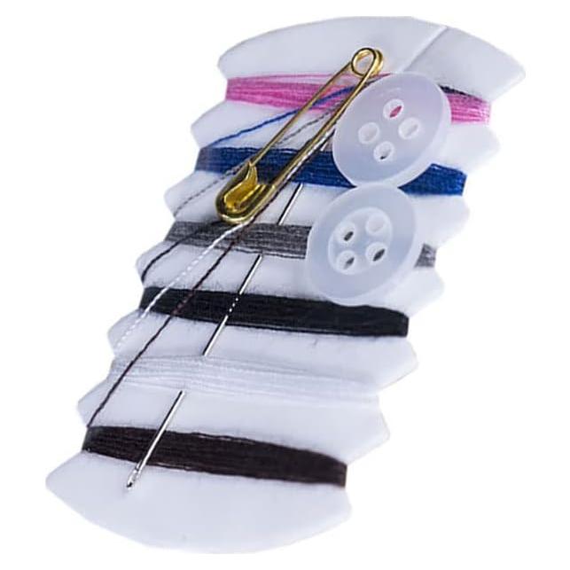 Kit de Costura de Viaje GSHLLO - 50 Paquetes con Hilo y Aguja