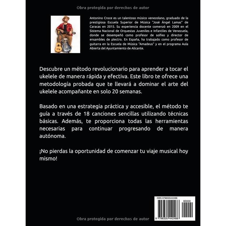 Mi Ukelele Acompañante: Método de ukelele para principiantes (Spanish Edition)