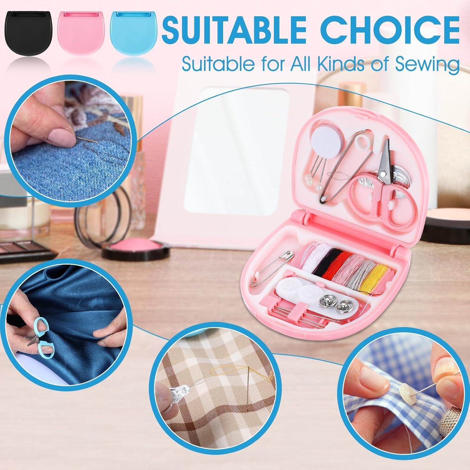 Kit de Costura de Viaje Mini Ubamdom 12 Pcs - Portátil y Ligero