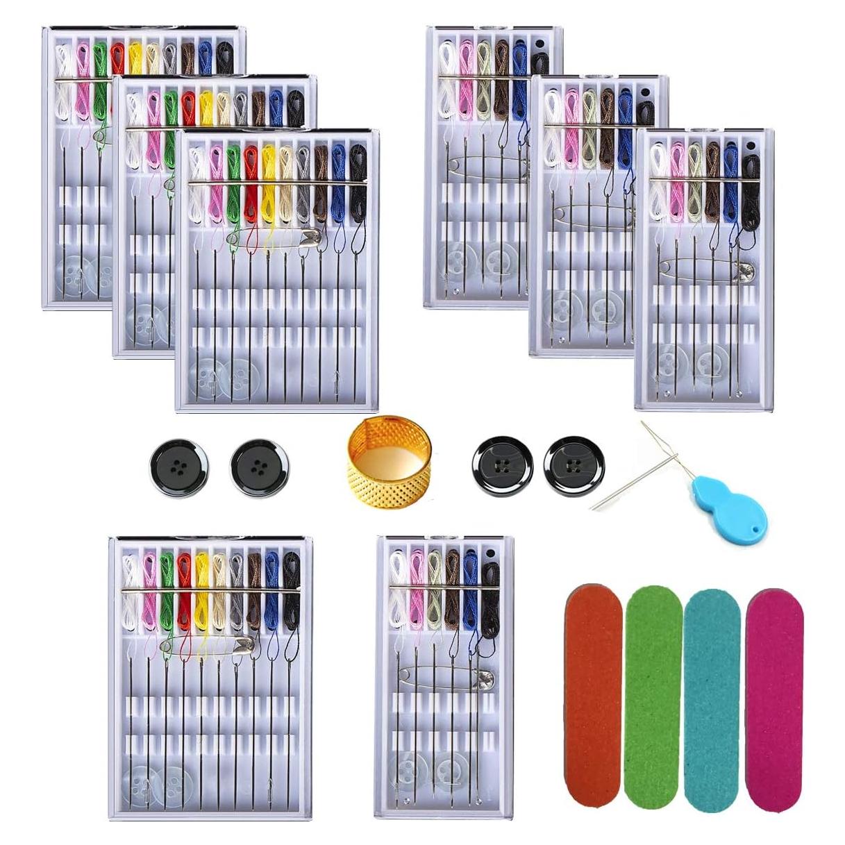 Kit de Costura Rápido Y-Axis 8 Cajas con Agujas Enhebradas