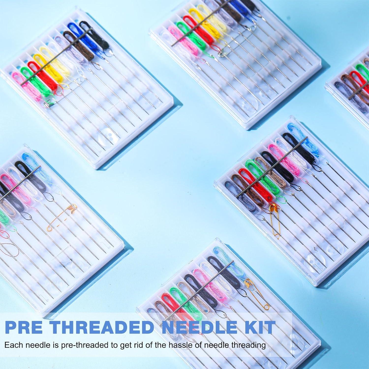 Kit de Costura de Viaje XunYee 36 Cajas Portátil Multicolor