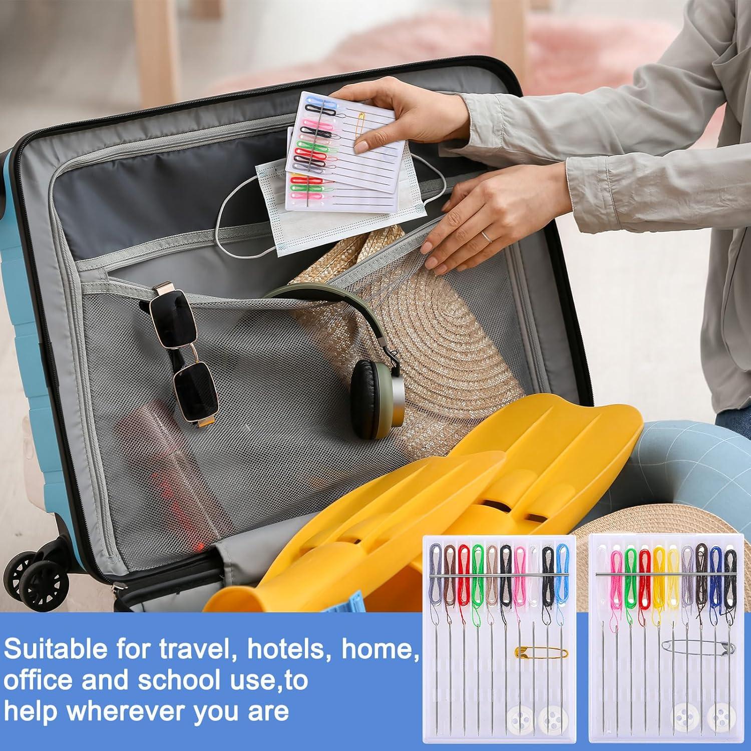 Kit de Costura de Viaje XunYee 36 Cajas Portátil Multicolor