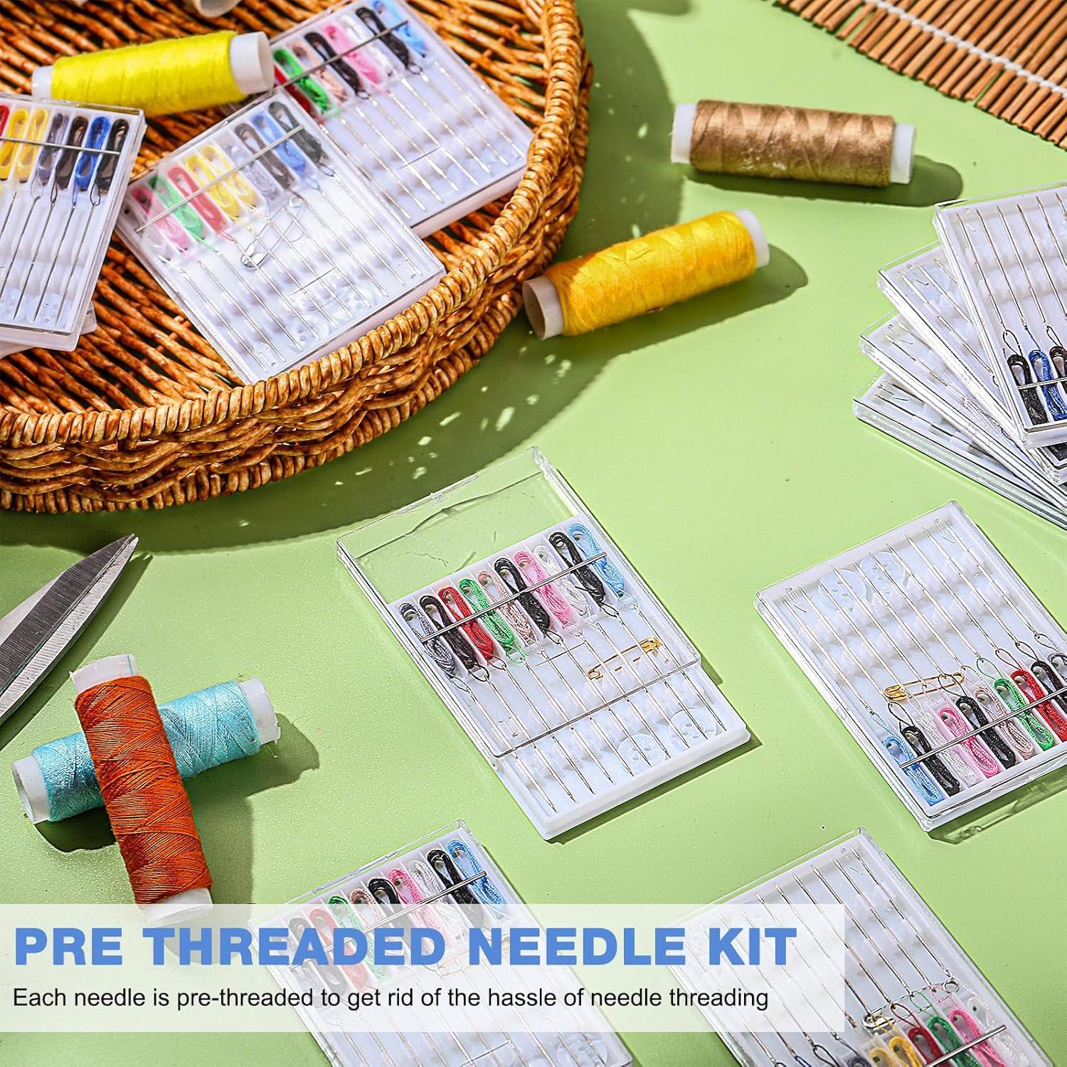 Kit de Costura de Viaje XunYee 36 Cajas Portátil Multicolor