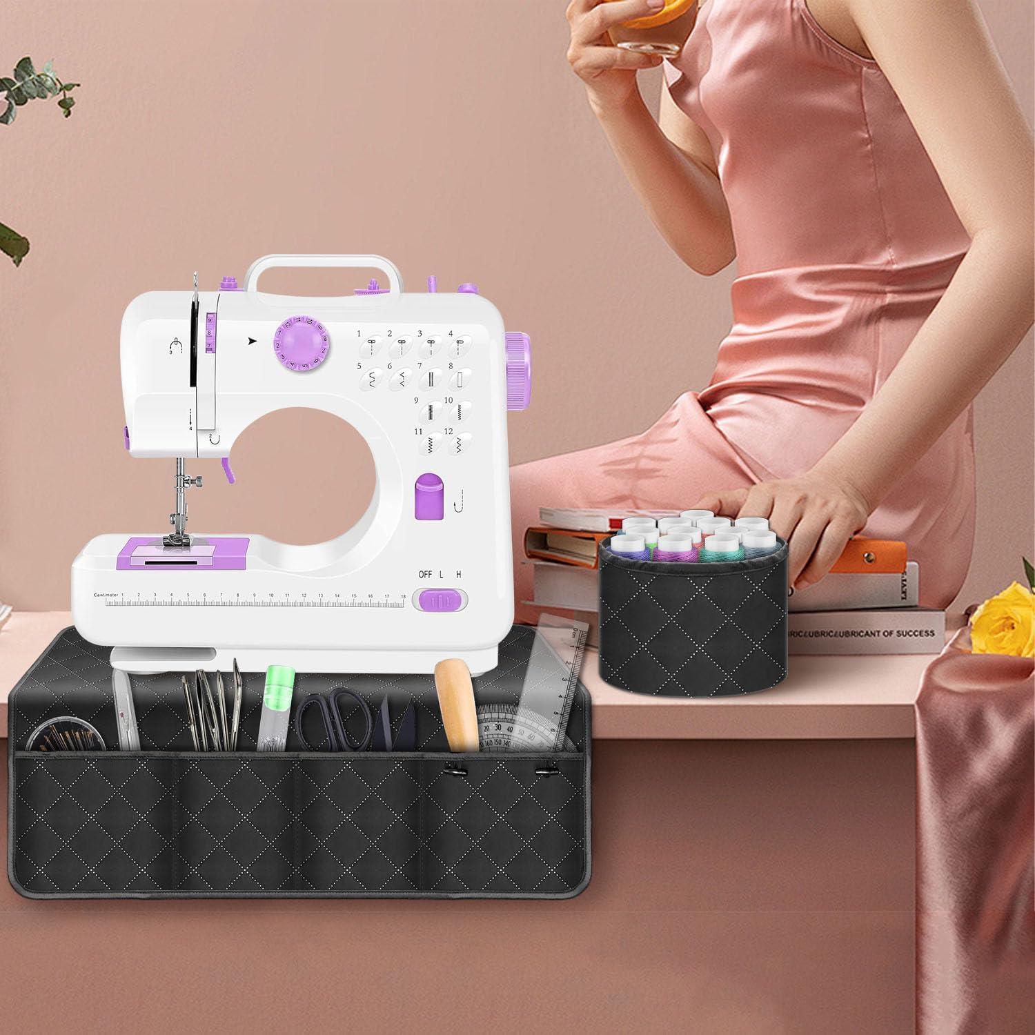 Alfombrilla para Máquina de Coser Grekos 66x66 cm con Bolsillos