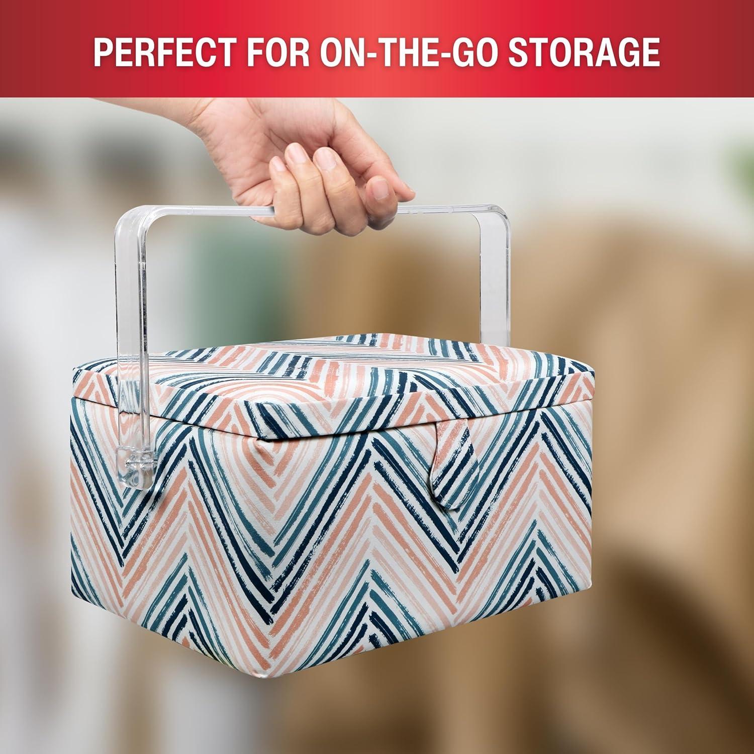 Cesta de Costura SINGER 10 Piezas Zig Zag 29.5x17.5cm