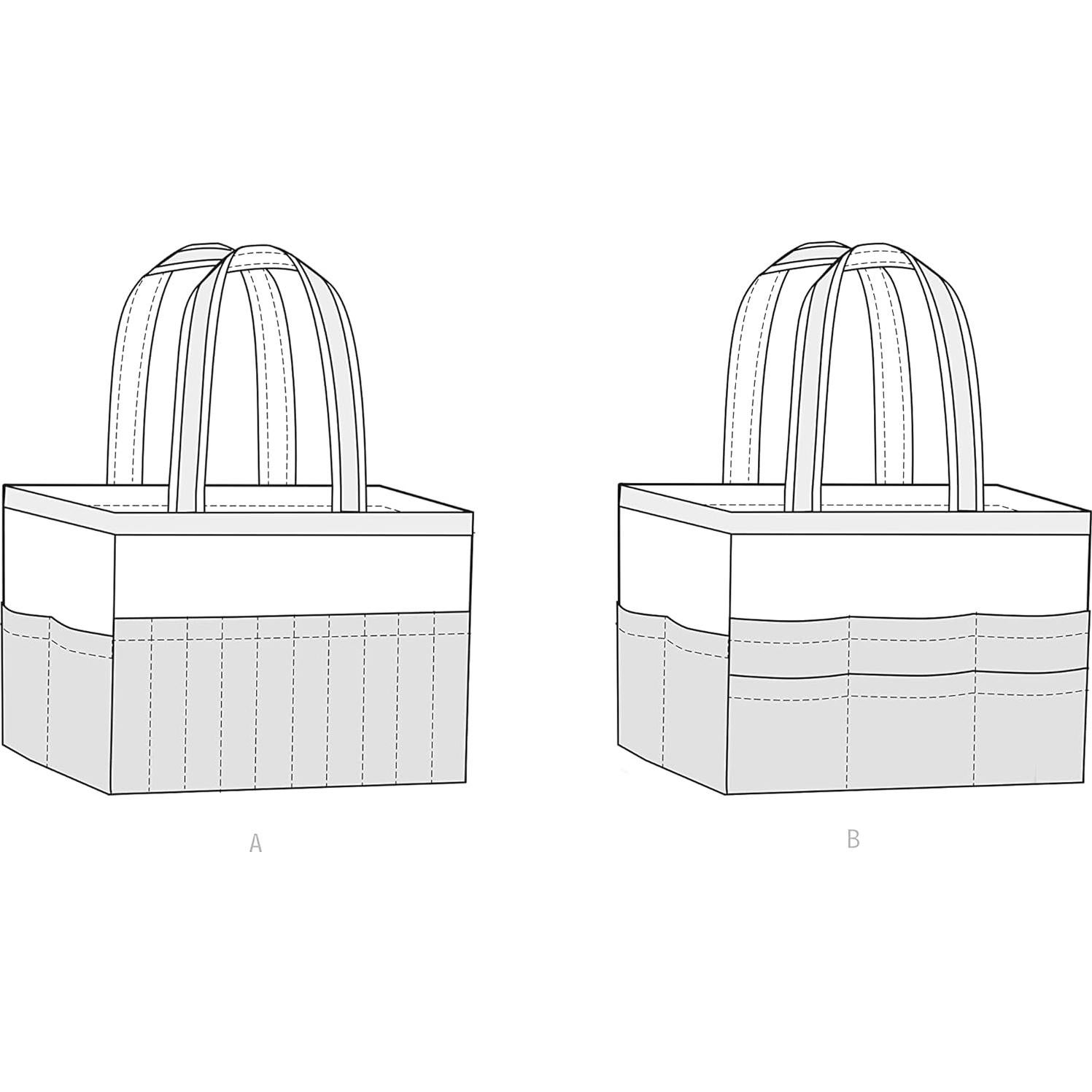Kit de Patrón de Costura Simplicity Bolsa Organizadora Talla Única