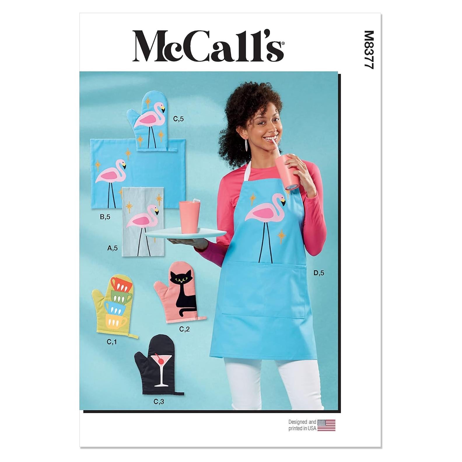 Kit de Costura McCall's M8377 para Delantal y Accesorios
