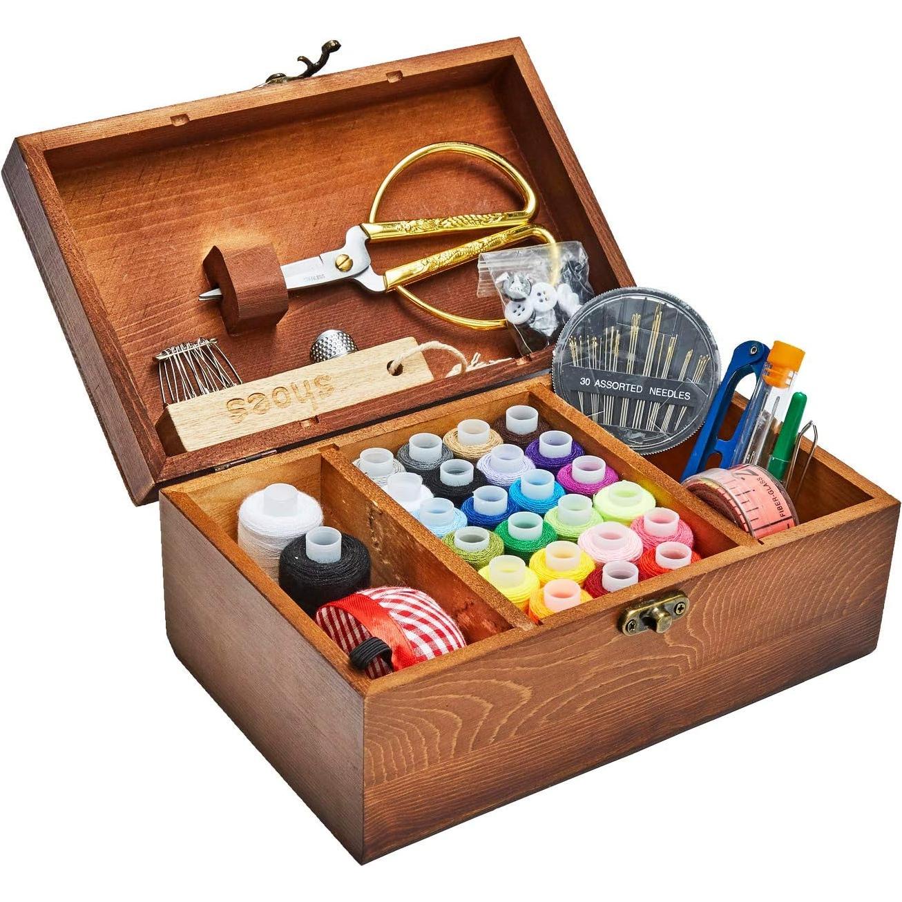 Kit de Costura de Madera YILONGTECH con Accesorios Esenciales