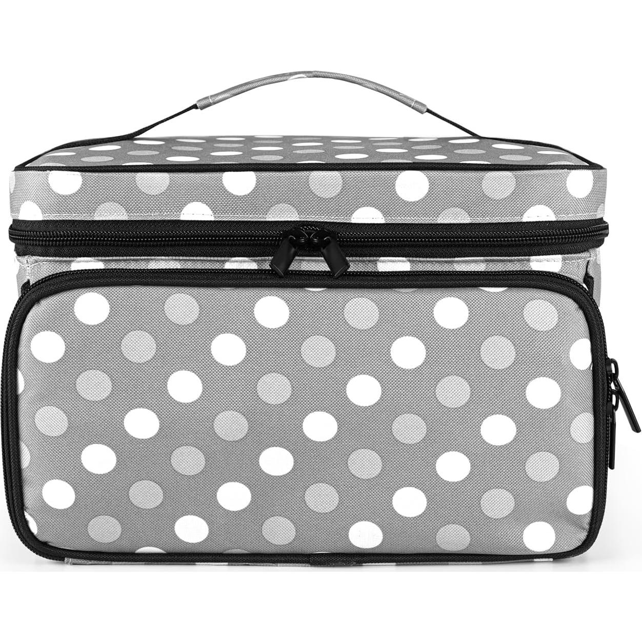 Organizador de Costura Luxja con 2 Bolsillos Transparentes