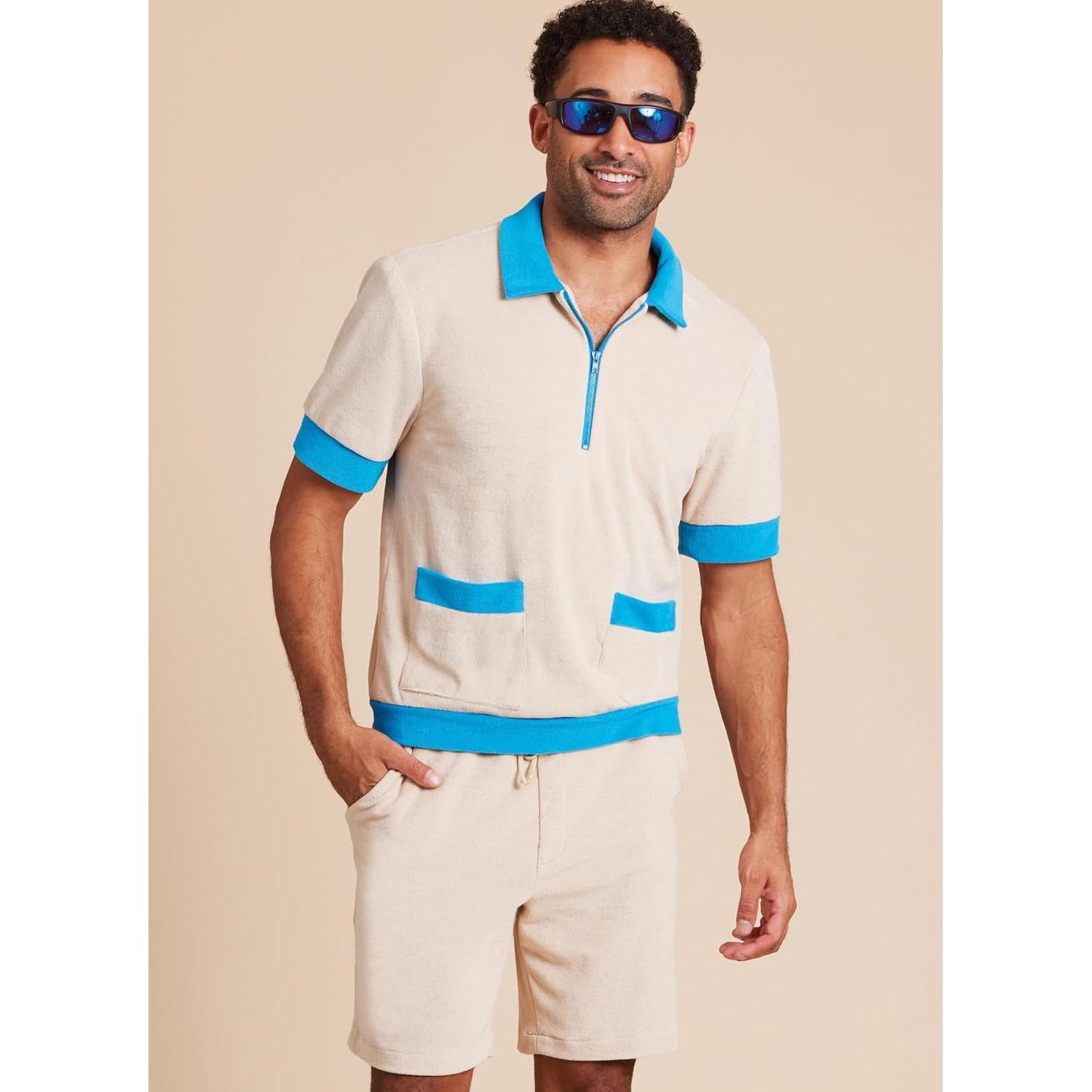 Kit de Patrón de Costura McCall's M8414 para Hombre Tallas 44-52