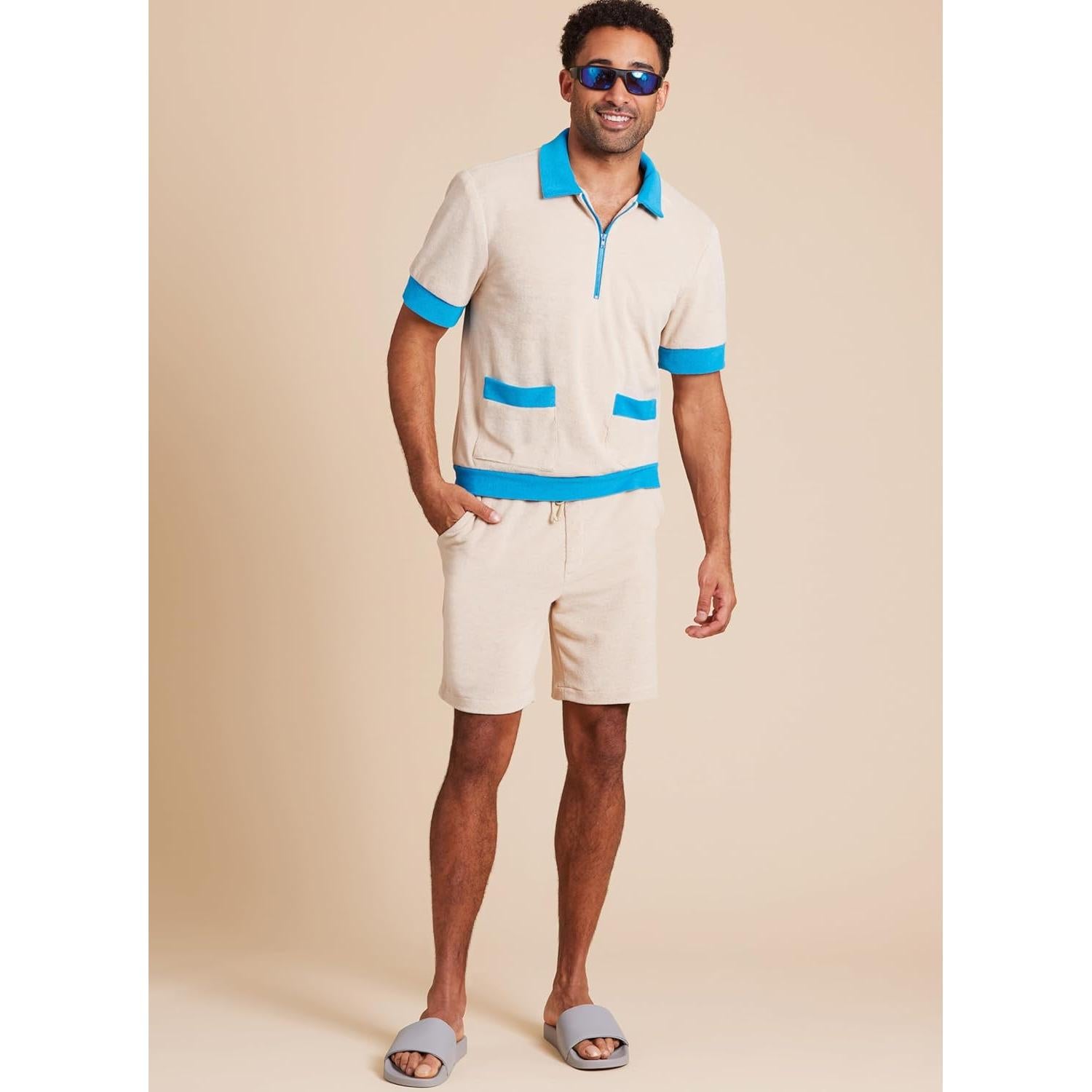 Kit de Patrón de Costura McCall's M8414 para Hombre Tallas 44-52