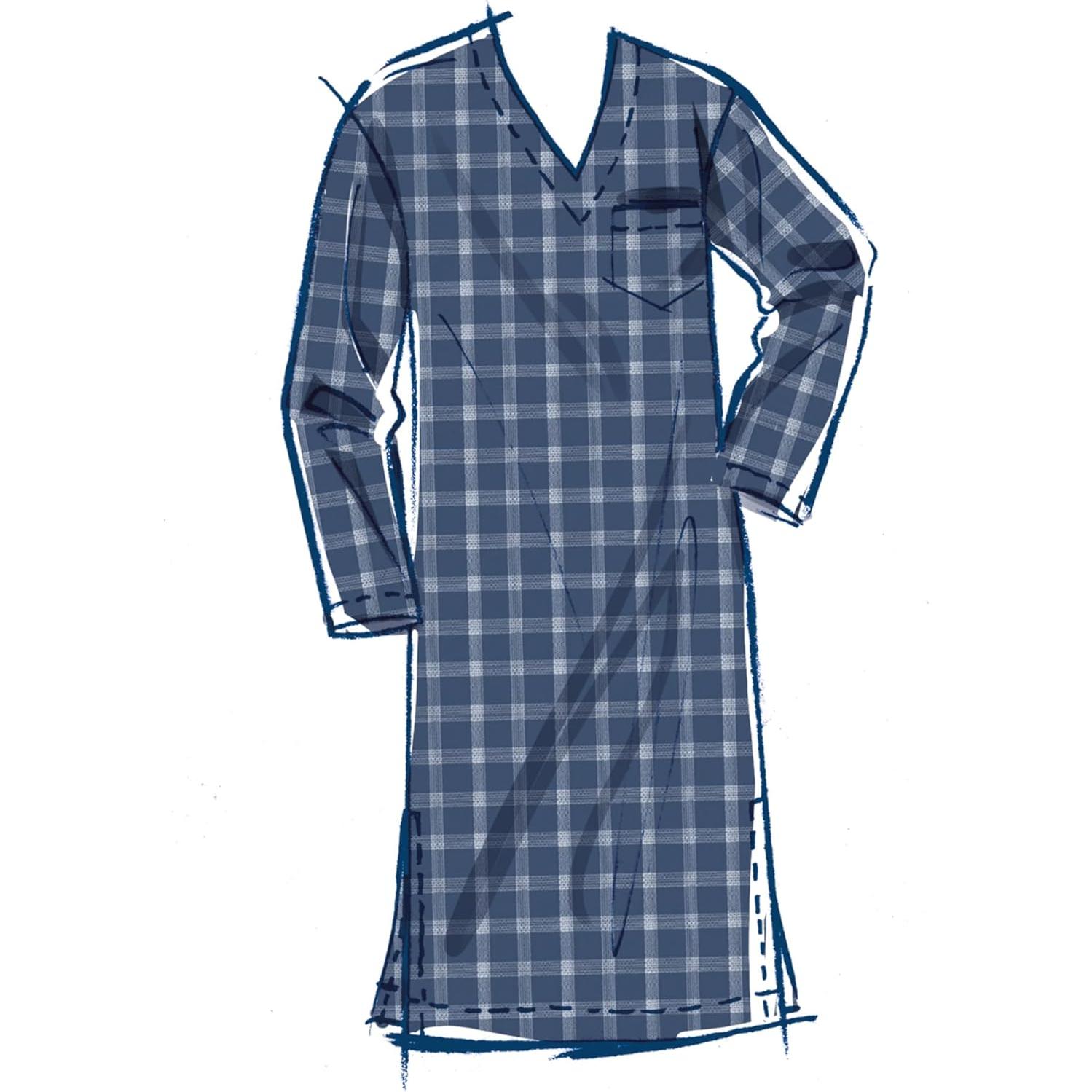 Kit de Patrón de Costura McCall's M8443 para Hombre - Bata, Camisón y Pantalones