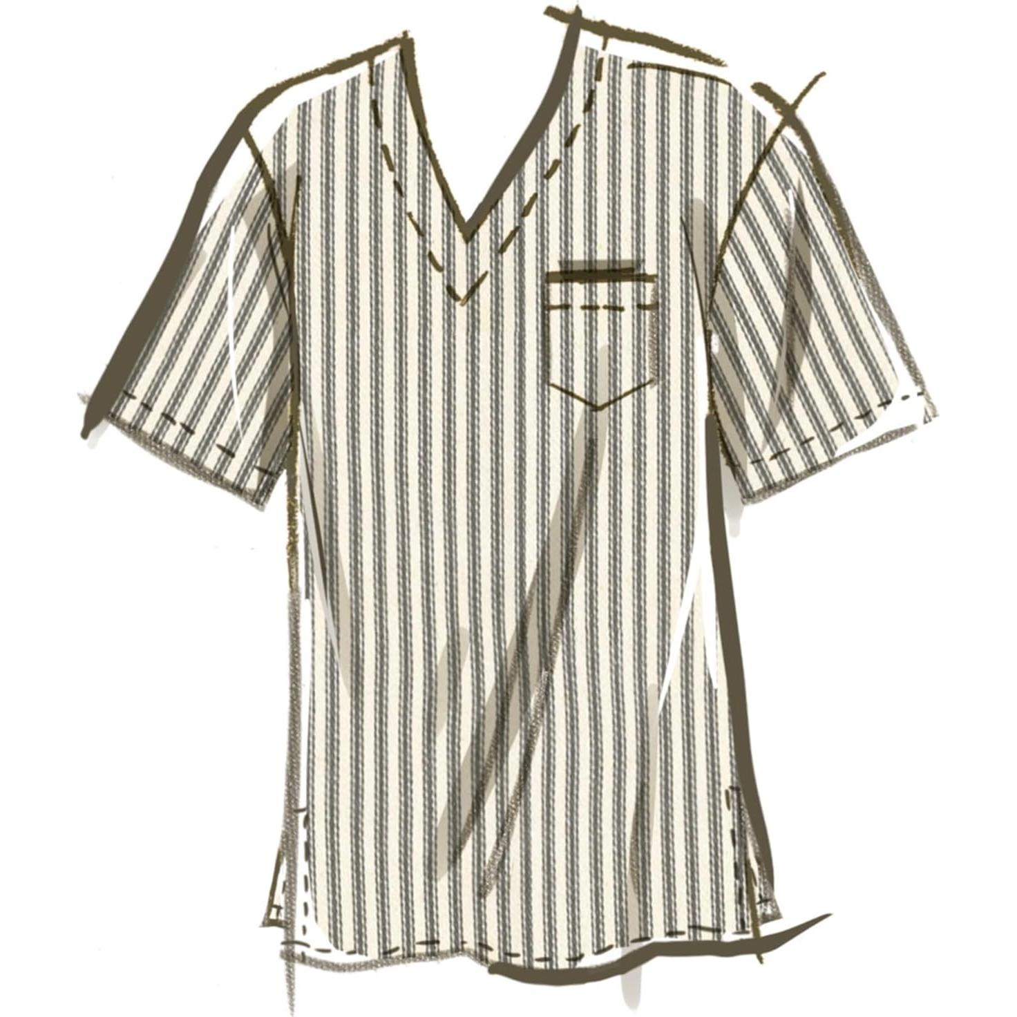 Kit de Patrón de Costura McCall's M8443 para Hombre - Bata, Camisón y Pantalones