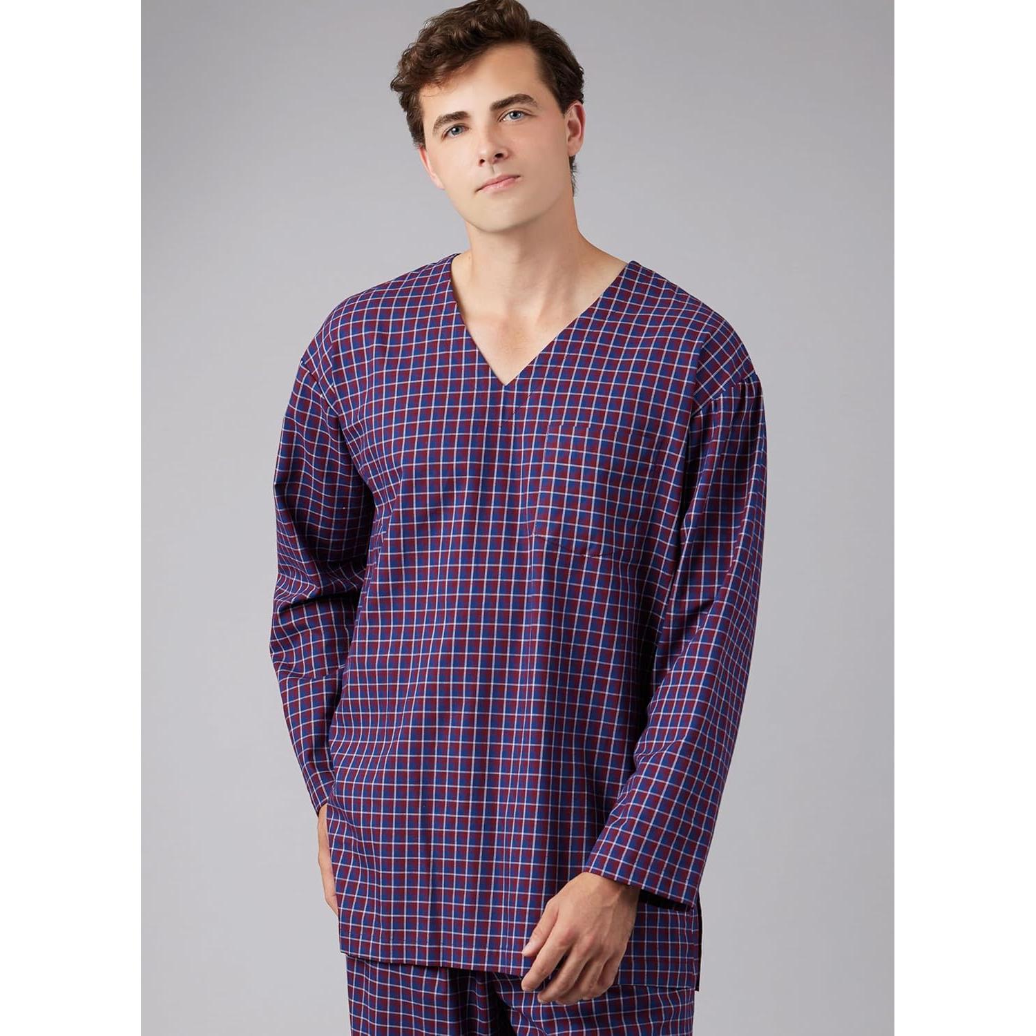 Kit de Patrón de Costura McCall's M8443 para Hombre - Bata, Camisón y Pantalones