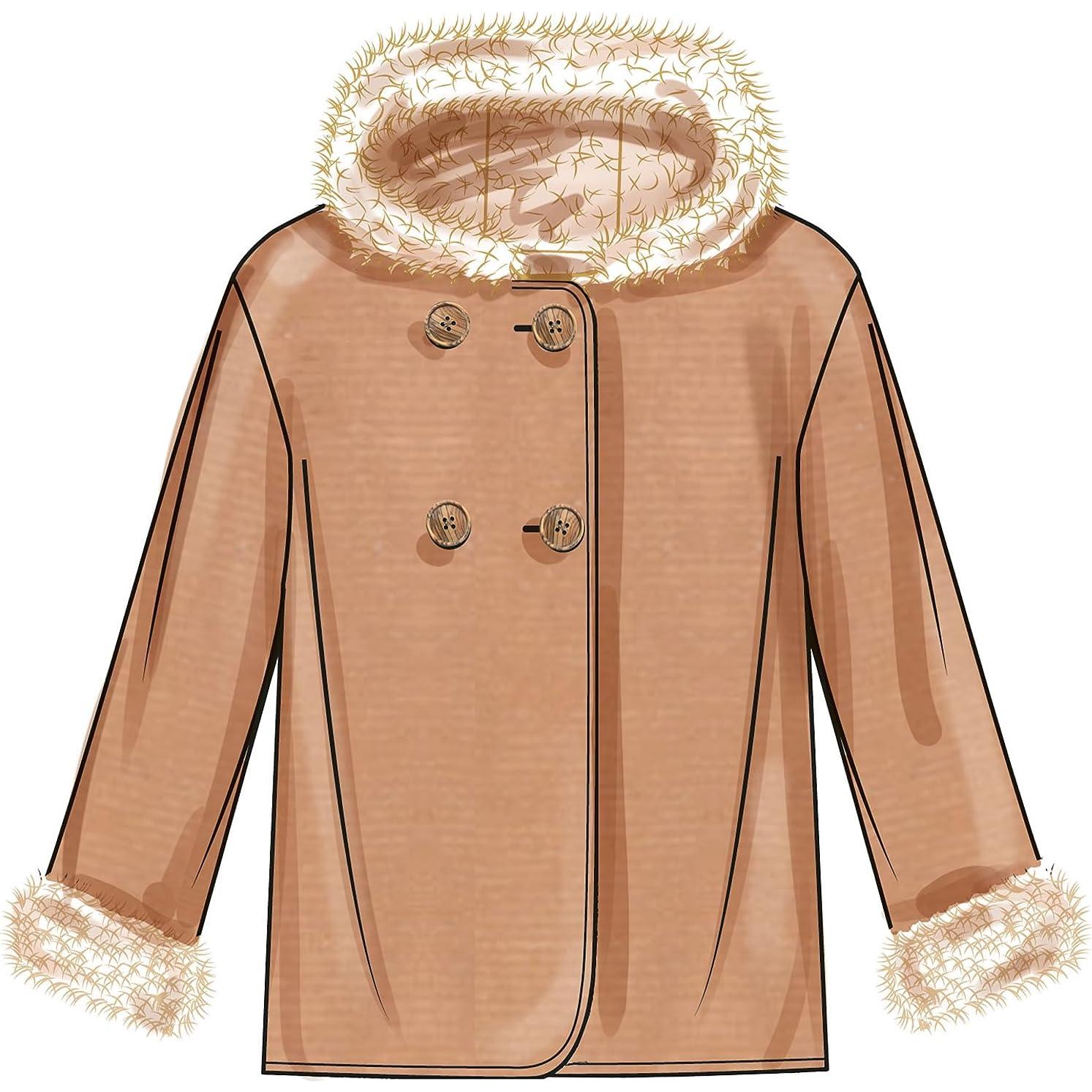 Patrón de Costura Chaqueta con Capucha Simplicity S9832 Tallas 7-14