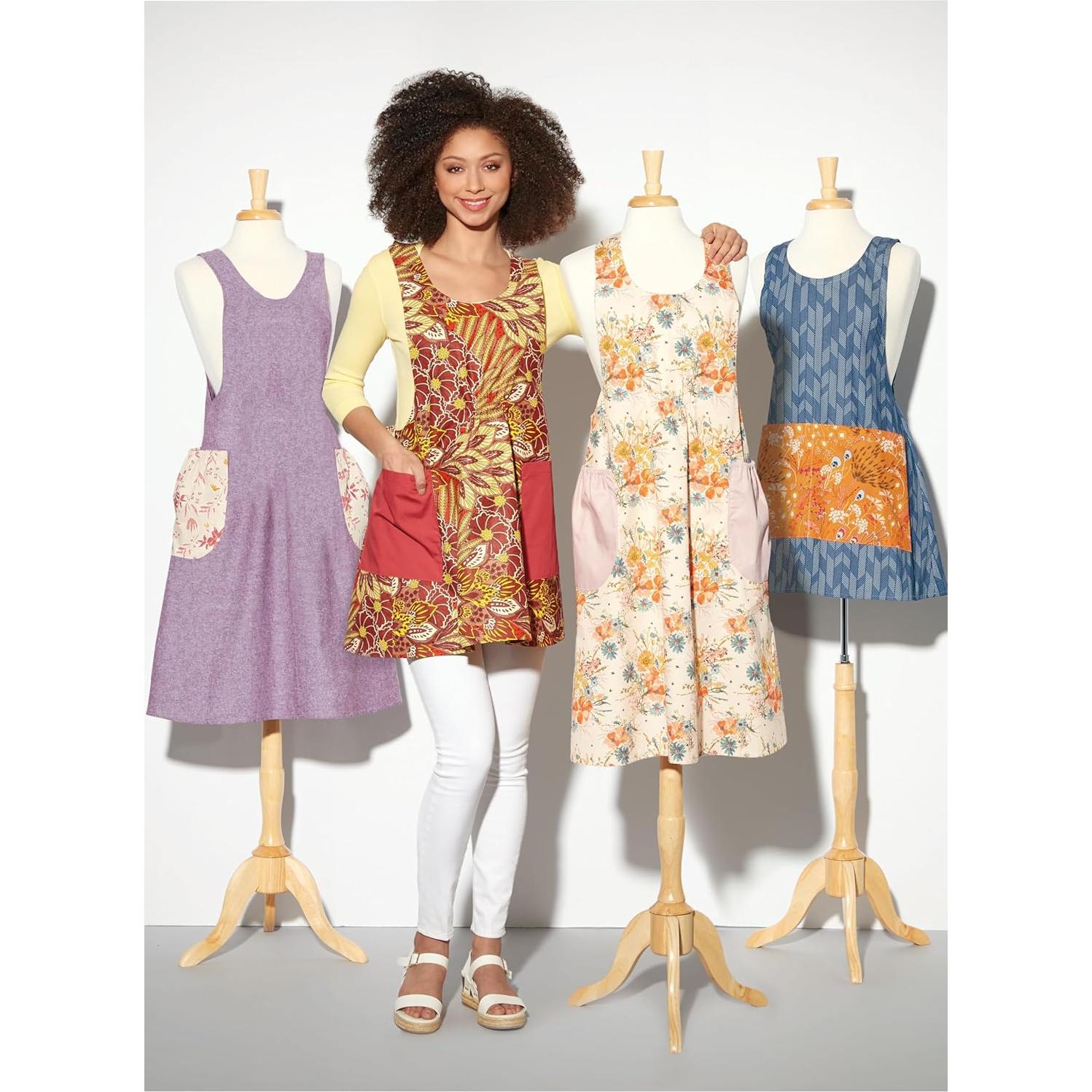 Kit de Patrón de Costura McCall M8308 para Delantales S-M-L-XL