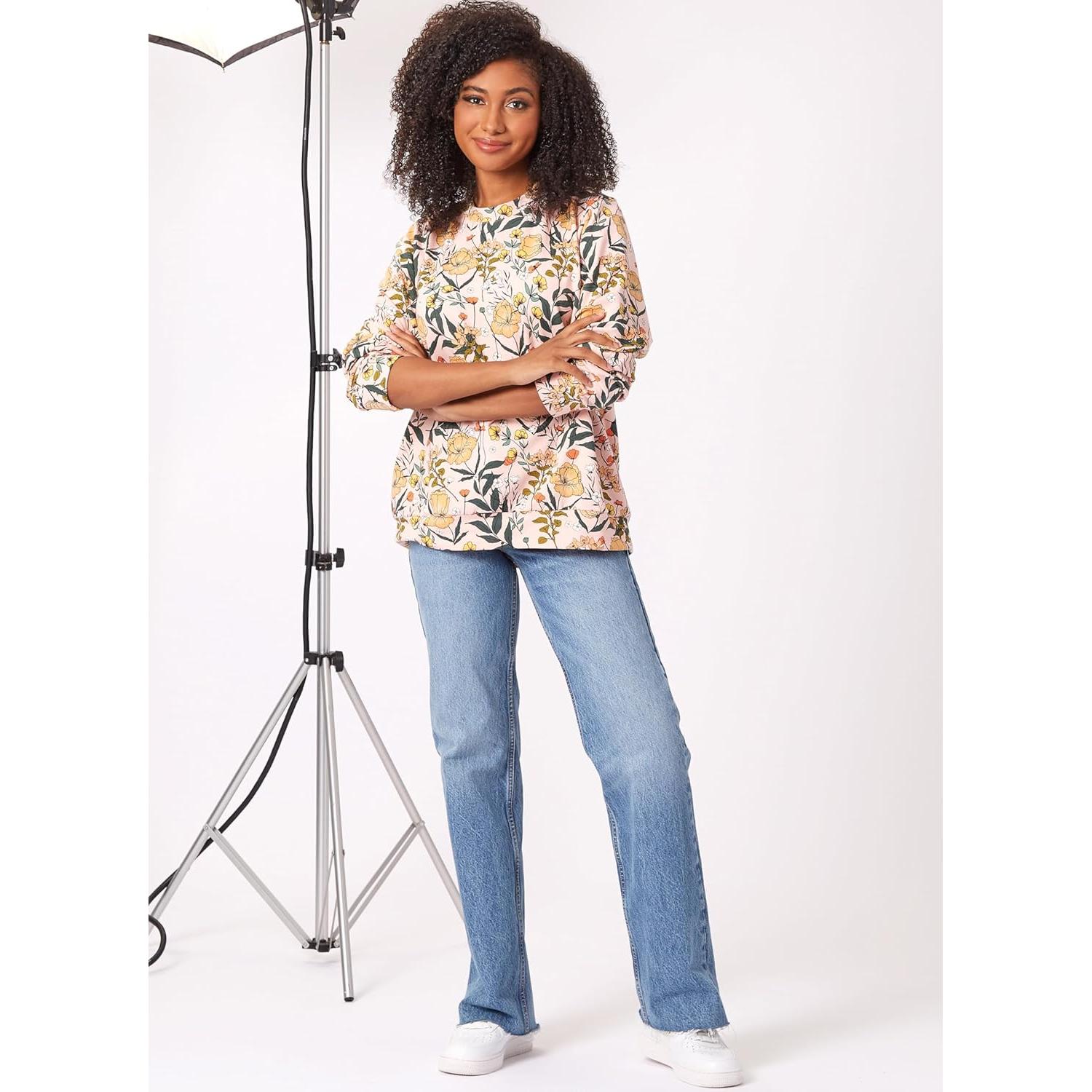 Patrón de Costura Sudadera Nuevo Look N6759 Tallas S-XXL