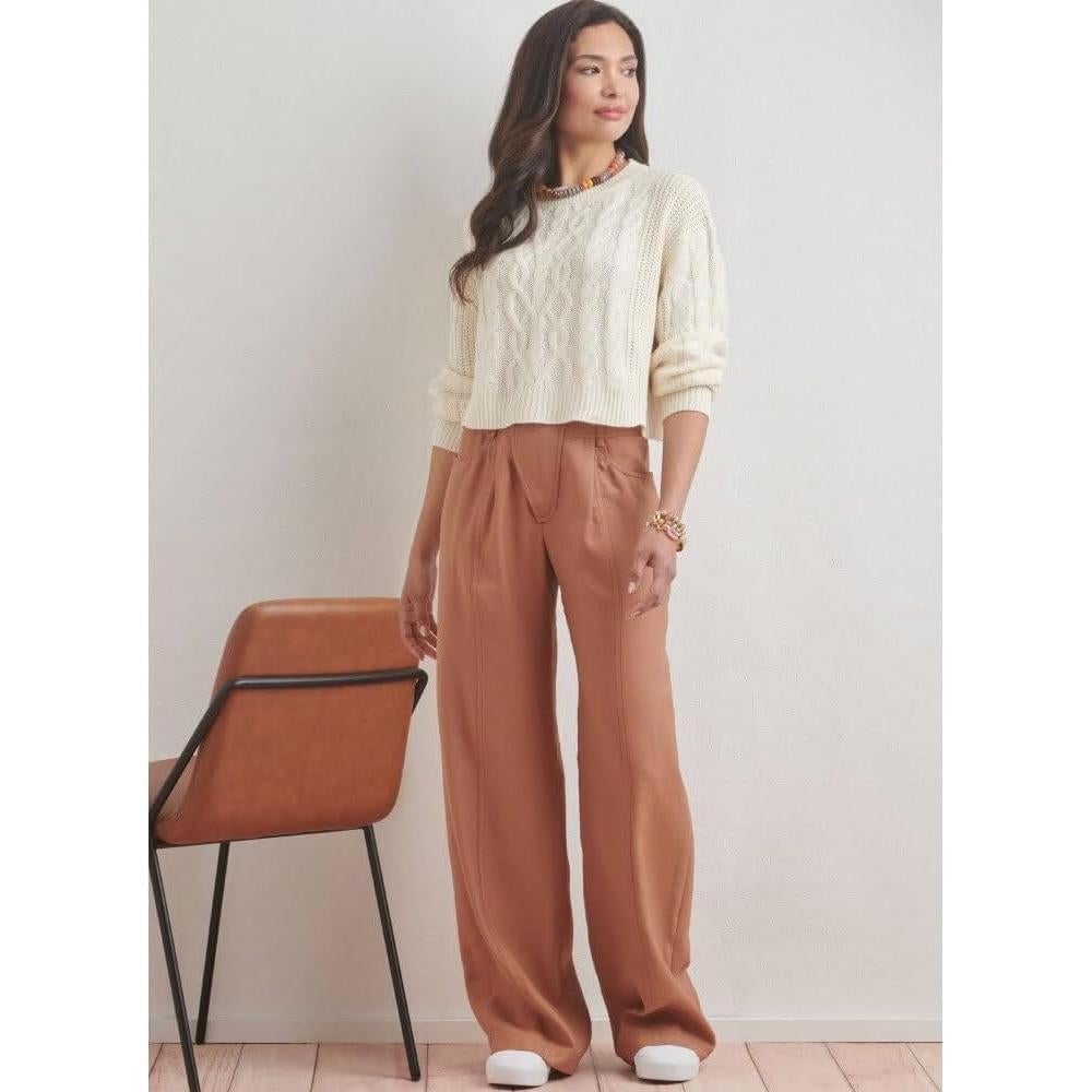 Patrón de Costura Simplicity S9823 para Pantalones Mujeres 16-24