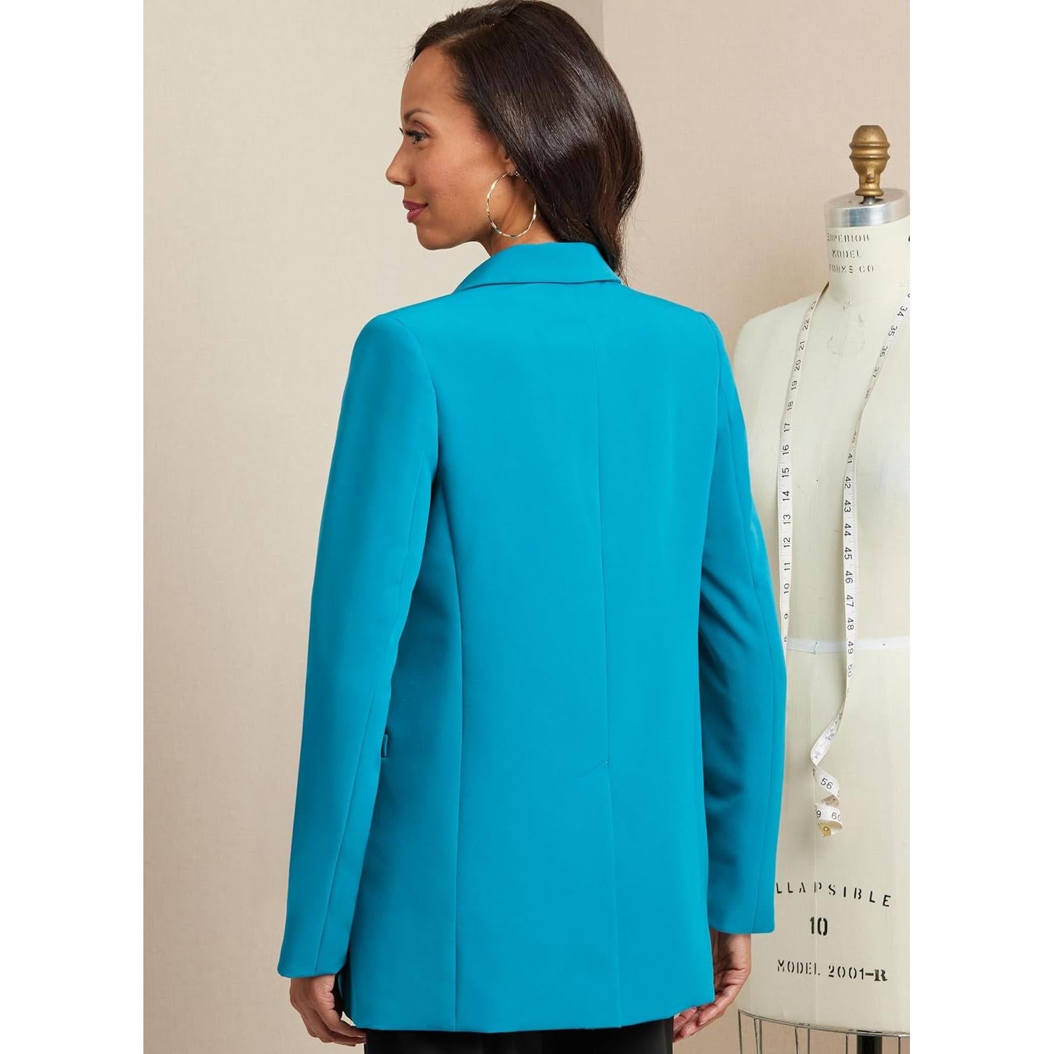 Patrón de Costura Chaqueta Forrada Butterick B6960 Tallas 8-16