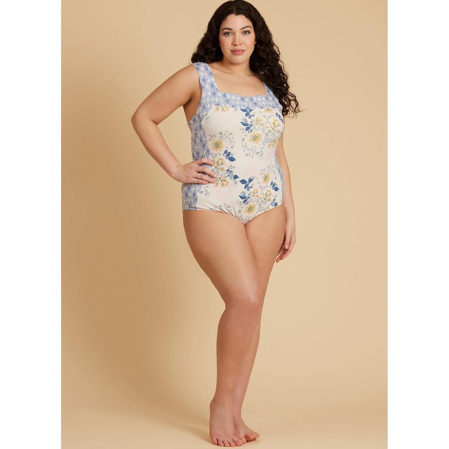 Kit de Patrón de Costura McCall's M8412 para Bodysuit y Pantalones Mujer 20W-28W