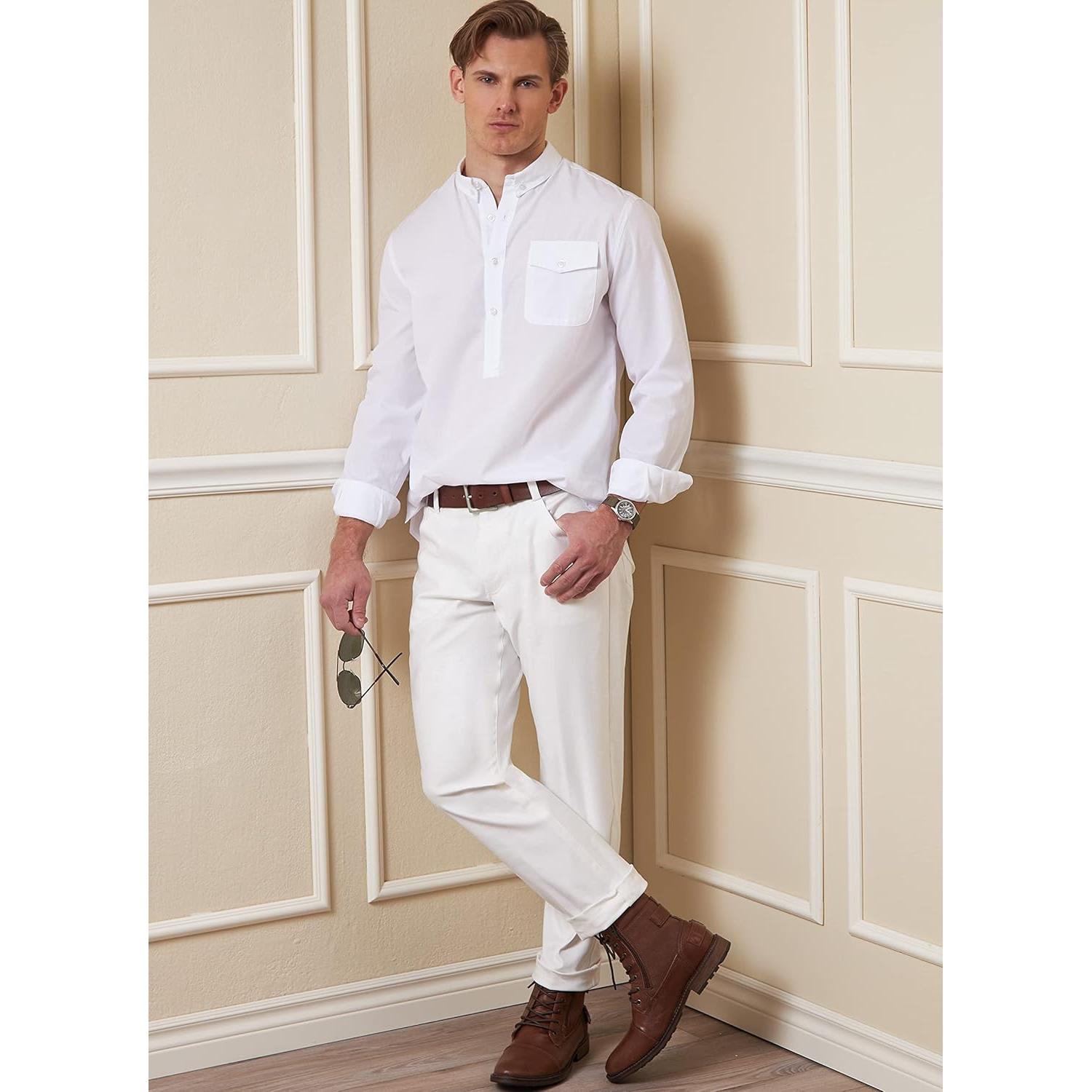 Patrón de Costura Camisa y Pantalones Vogue V1895 Tallas 34-40