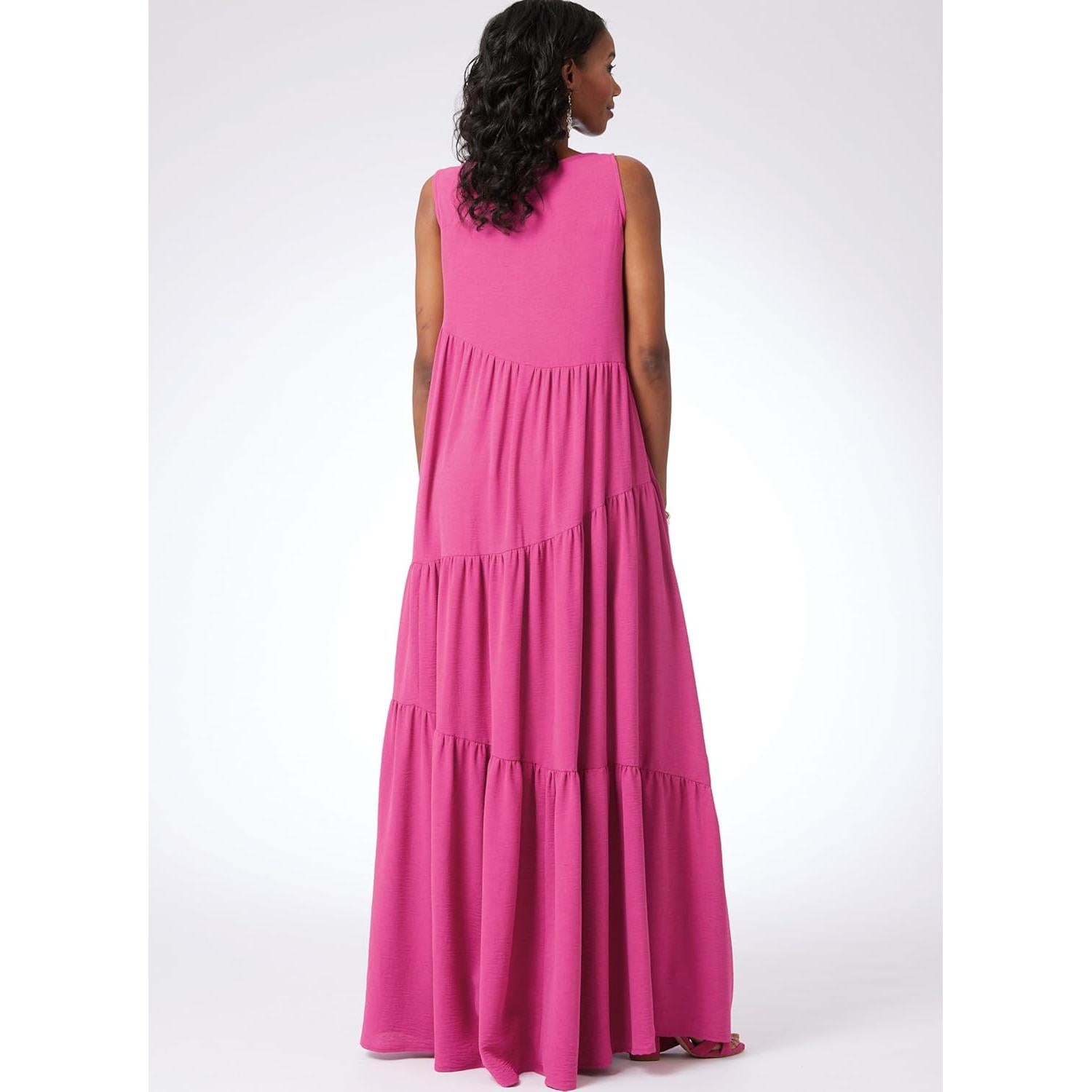 Patrón de Costura McCall's M8506 para Vestidos Asimétricos 8-16