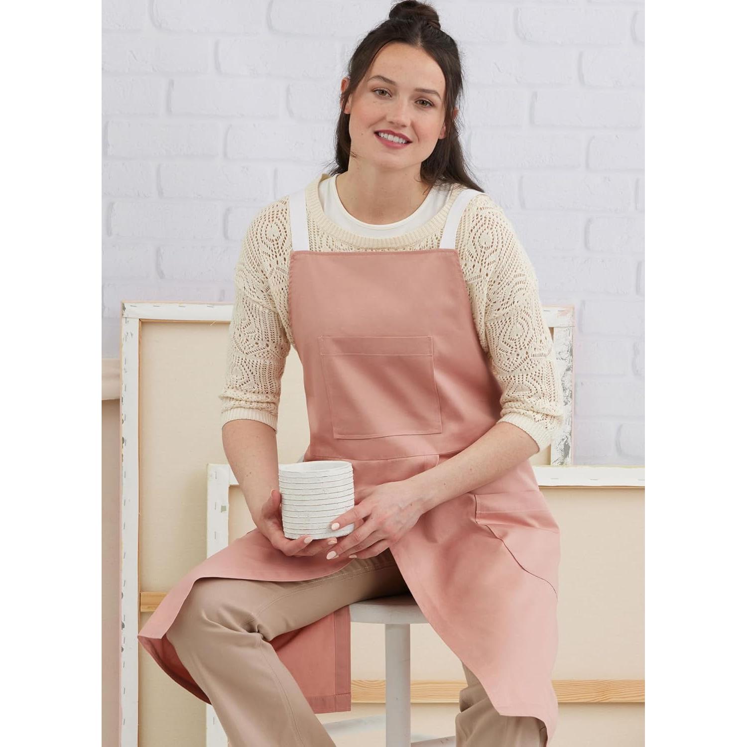 Patrón de Costura Delantales Simplicidad S3021 Tallas XS-XL