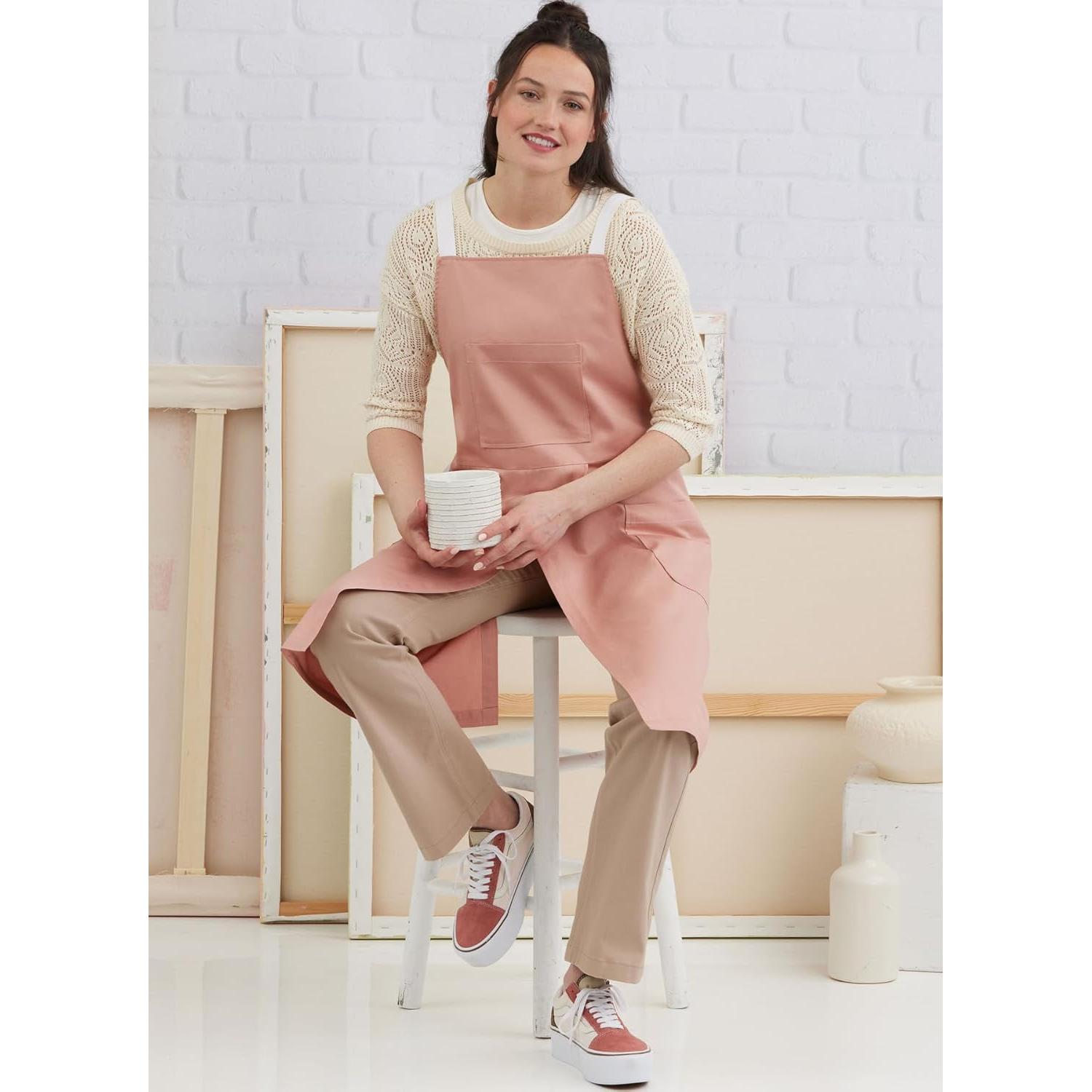 Patrón de Costura Delantales Simplicidad S3021 Tallas XS-XL