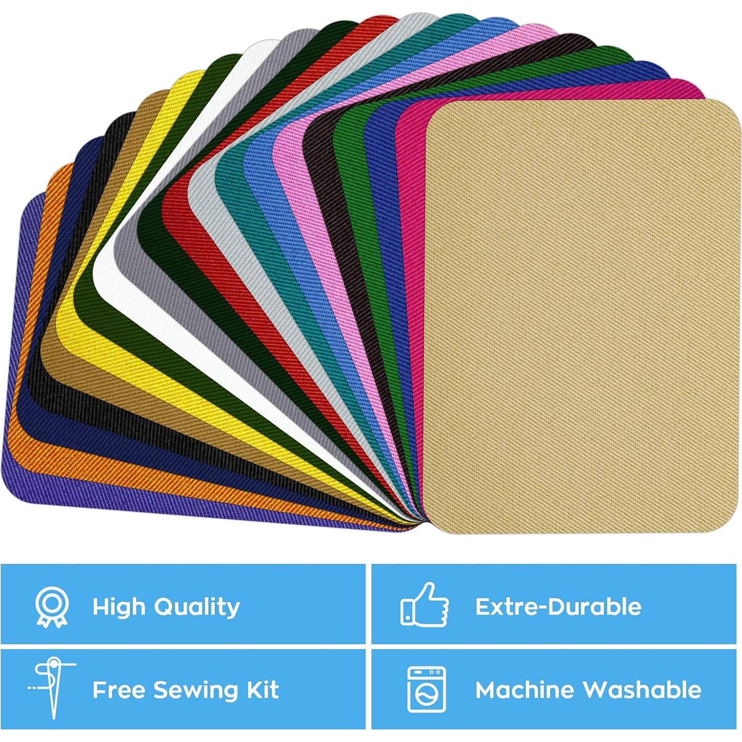 Parche de Planchar HTVRONT 20 Piezas Multicolor 9.4x12.4 cm