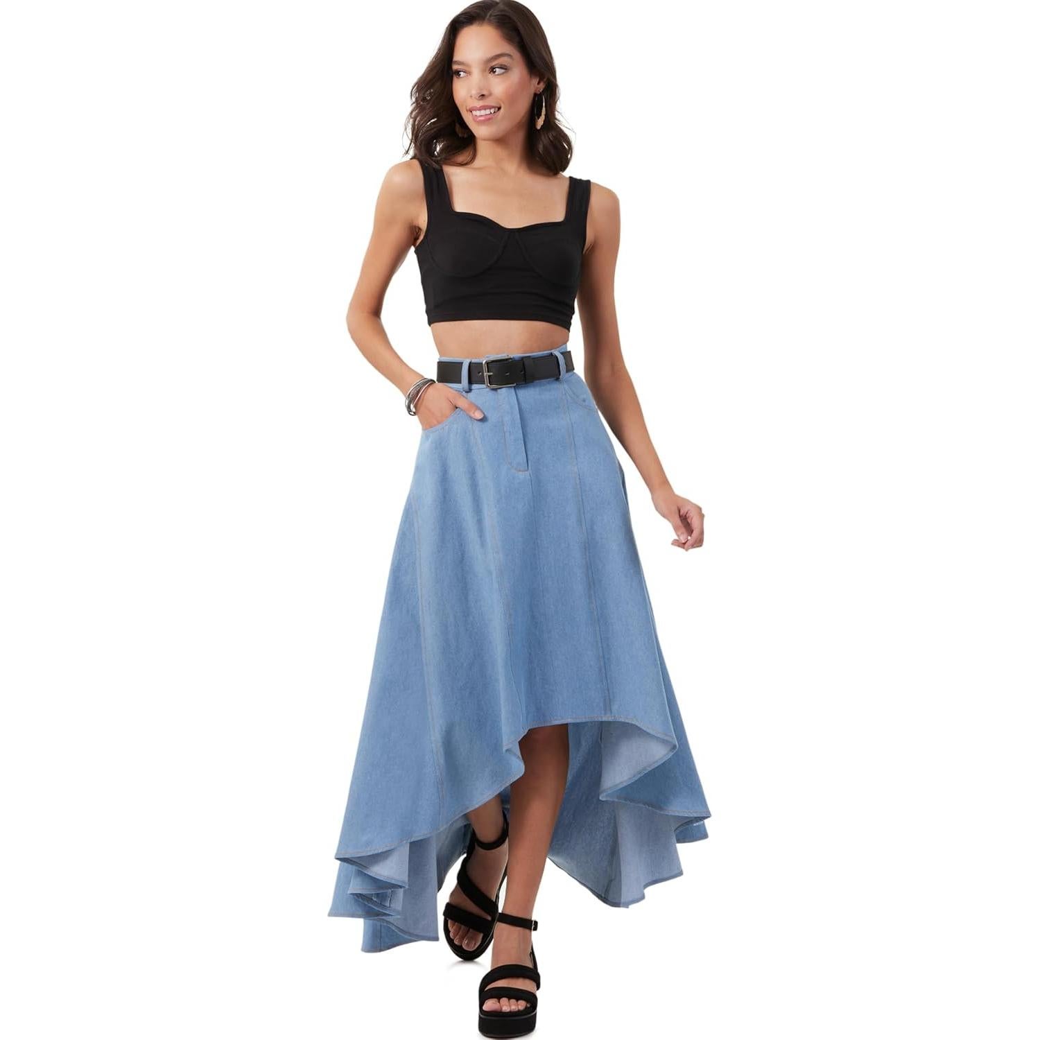 Patrón de Costura McCall's M8480 para Falda Dama Tallas 8-16