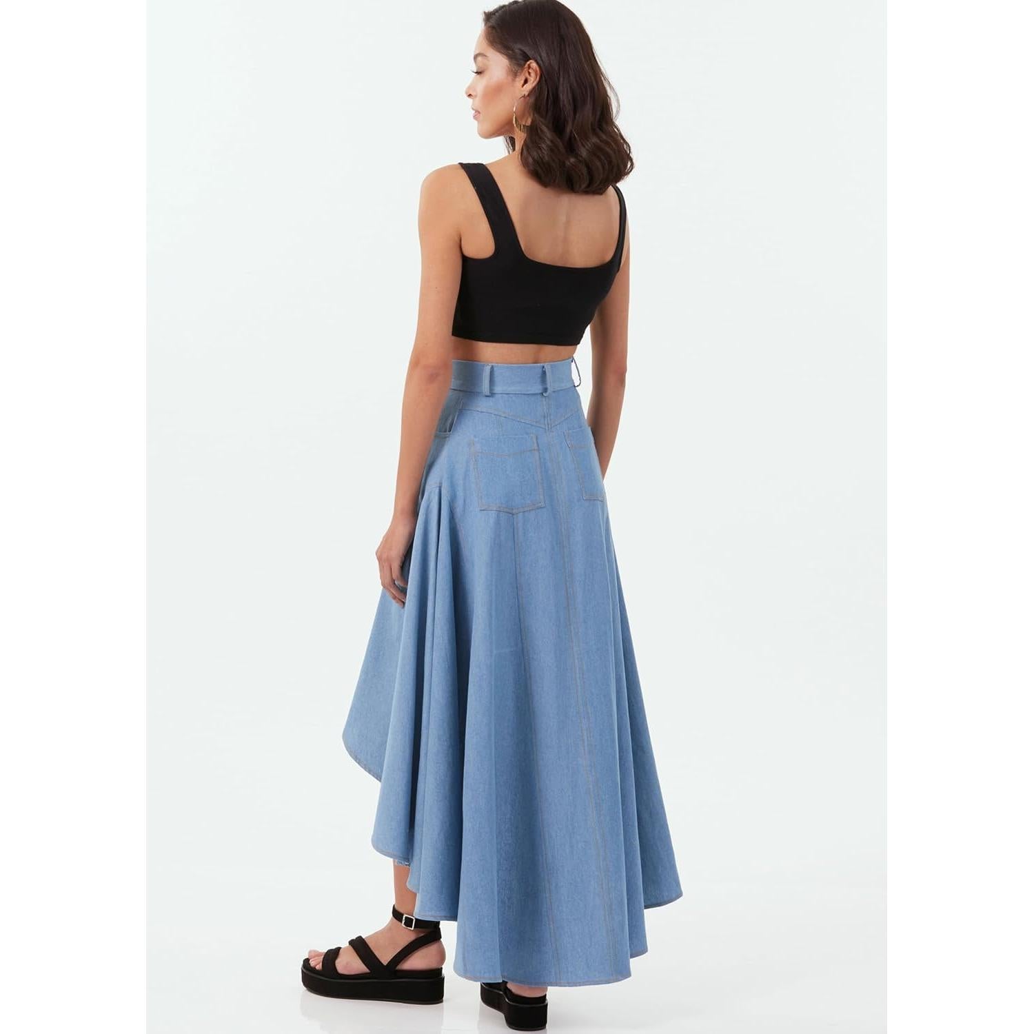 Patrón de Costura McCall's M8480 para Falda Dama Tallas 8-16