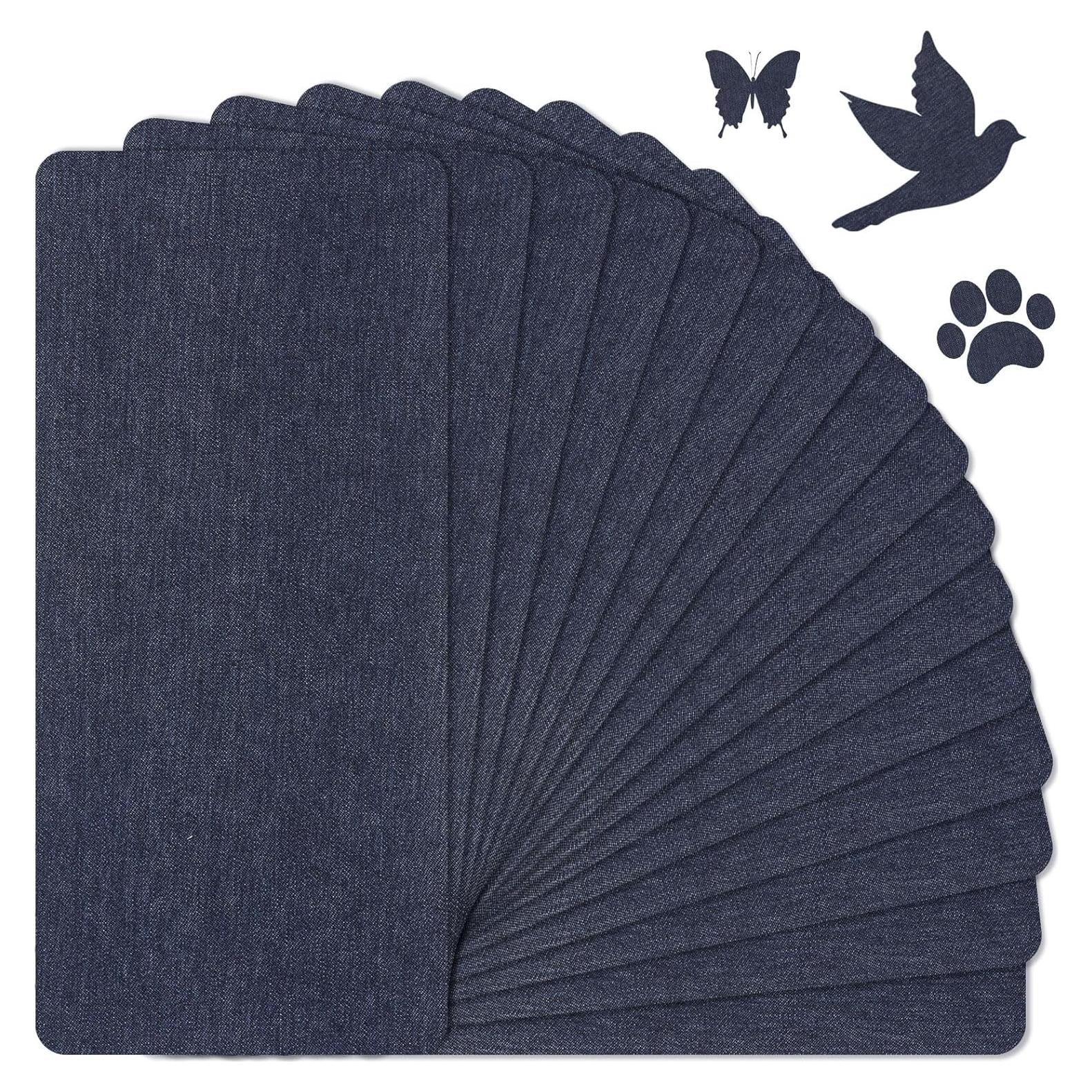 Kit de Parches Termoadhesivos Syhood 15 Hojas 12.5x28cm Azul Oscuro