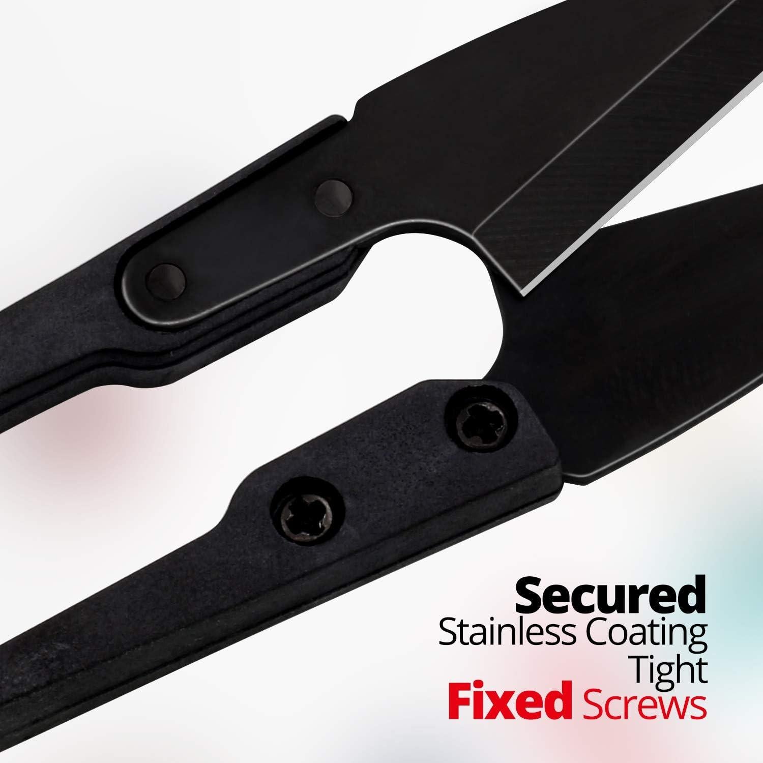 Tijeras de Coser Anley 12 Piezas 10 cm Acero Inoxidable Negro