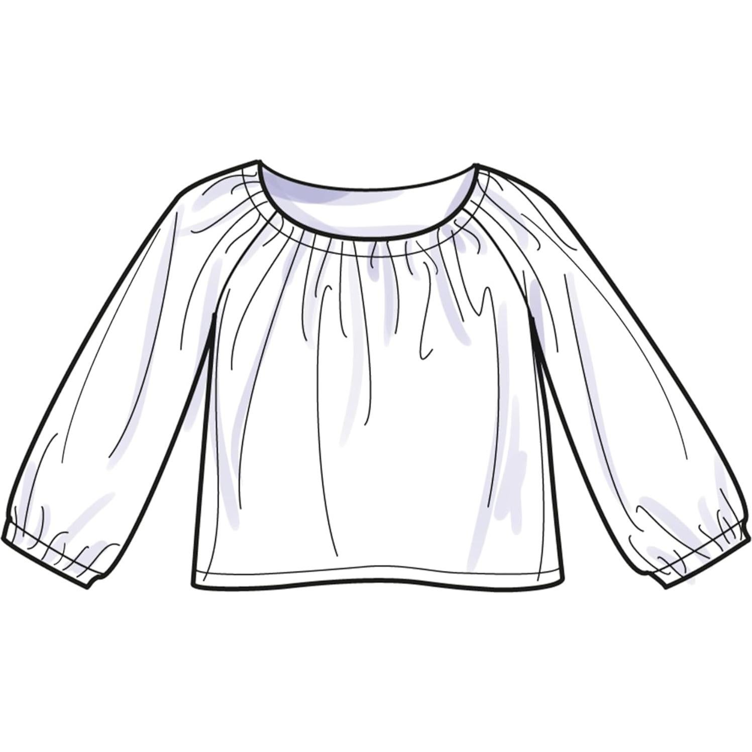 Patrón de Costura Simplicidad SS9934A para Niñas 7-14