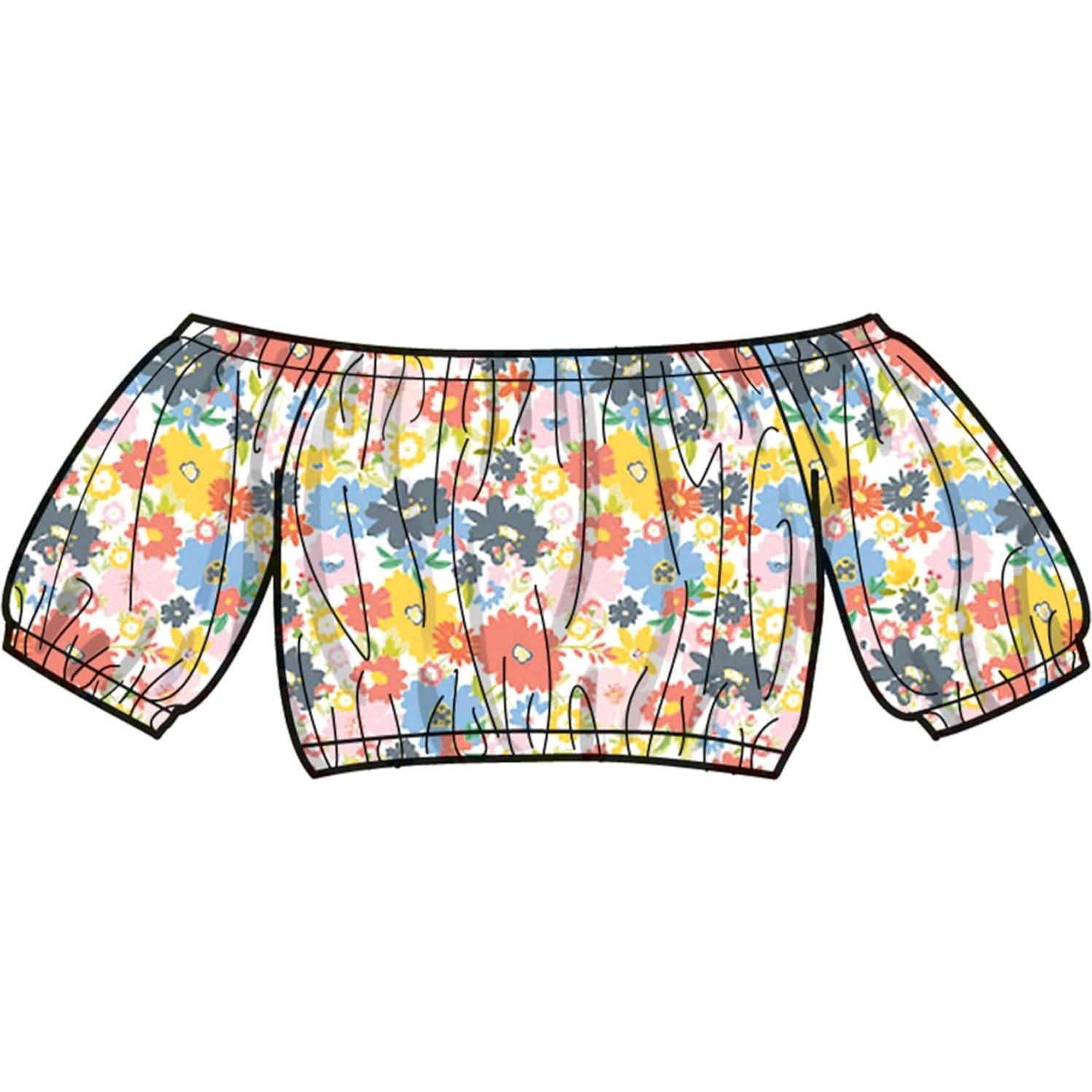 Patrón de Costura Simplicidad SS9934A para Niñas 7-14