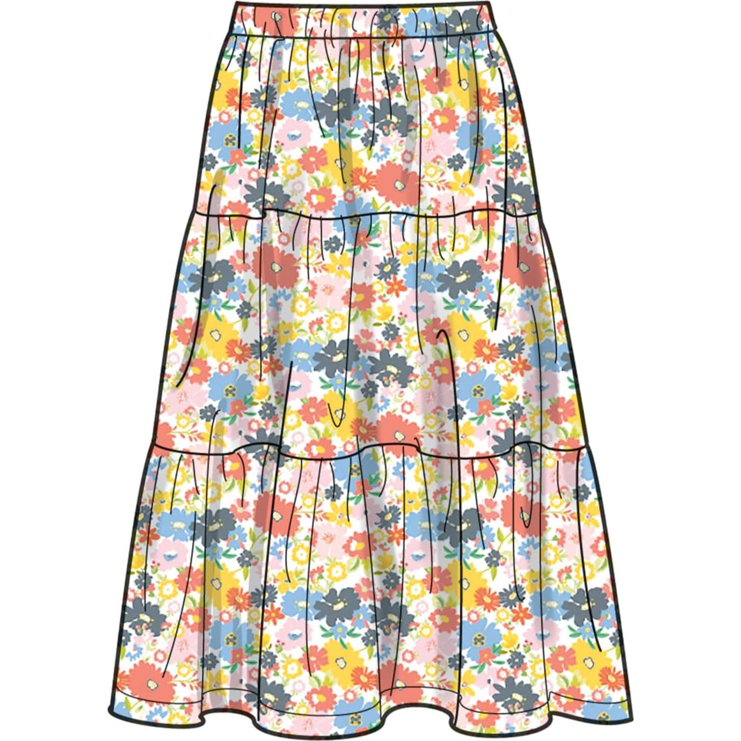 Patrón de Costura Simplicidad SS9934A para Niñas 7-14