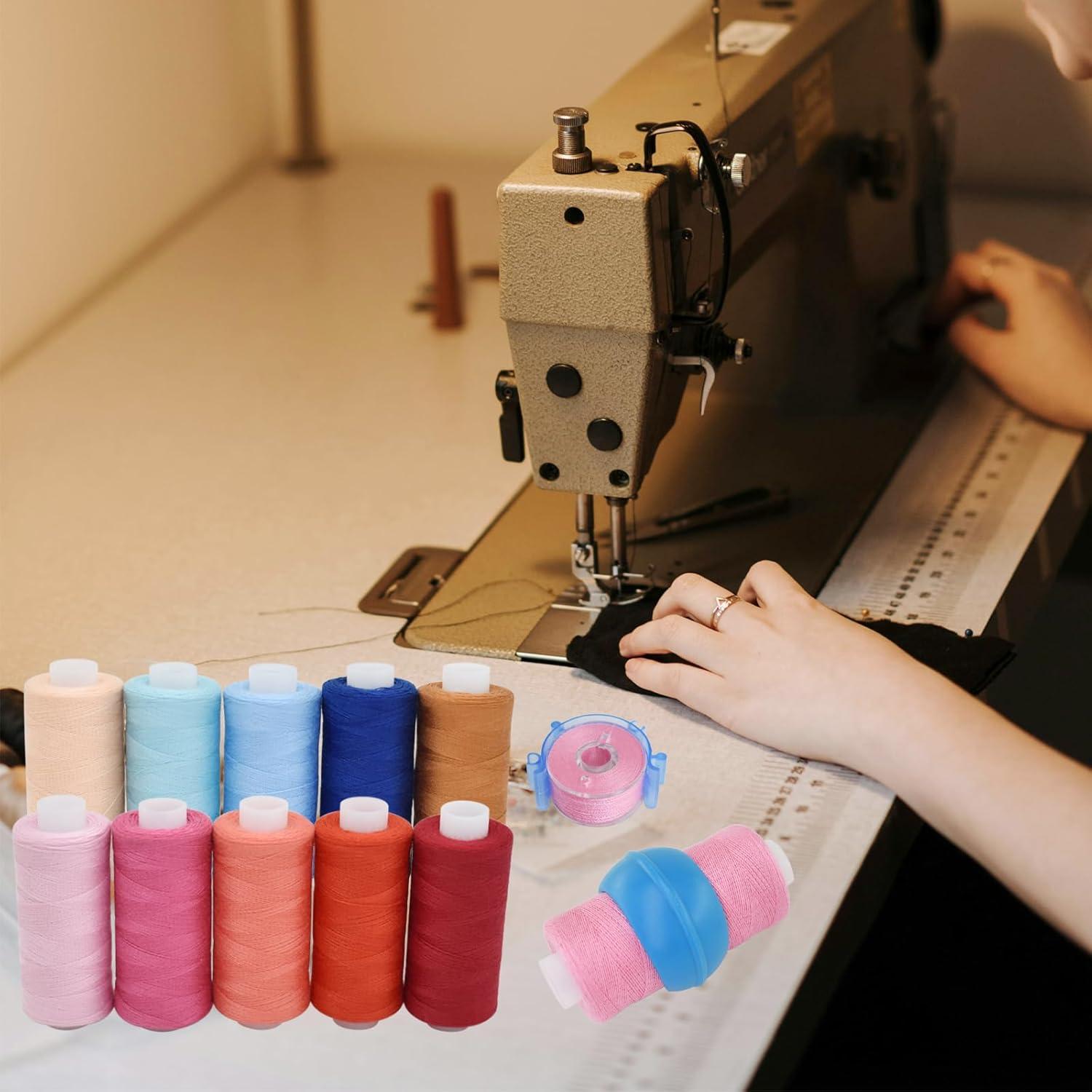 Set de Hilo de Costura BDS-HOME 50pcs 25 Colores con Agujas