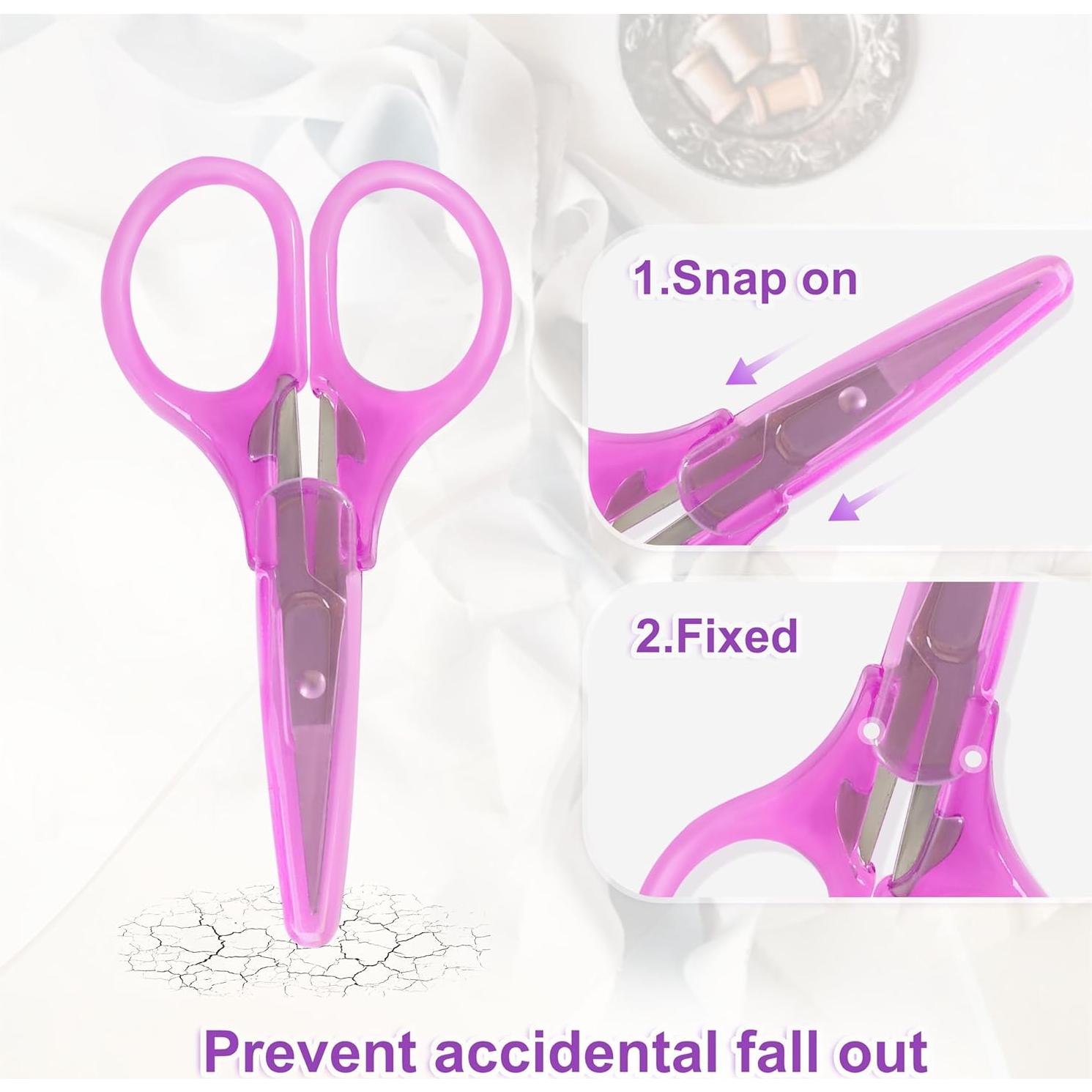 Set de 10 Tijeras Pequeñas TaShow de Acero Inoxidable 8.89 cm