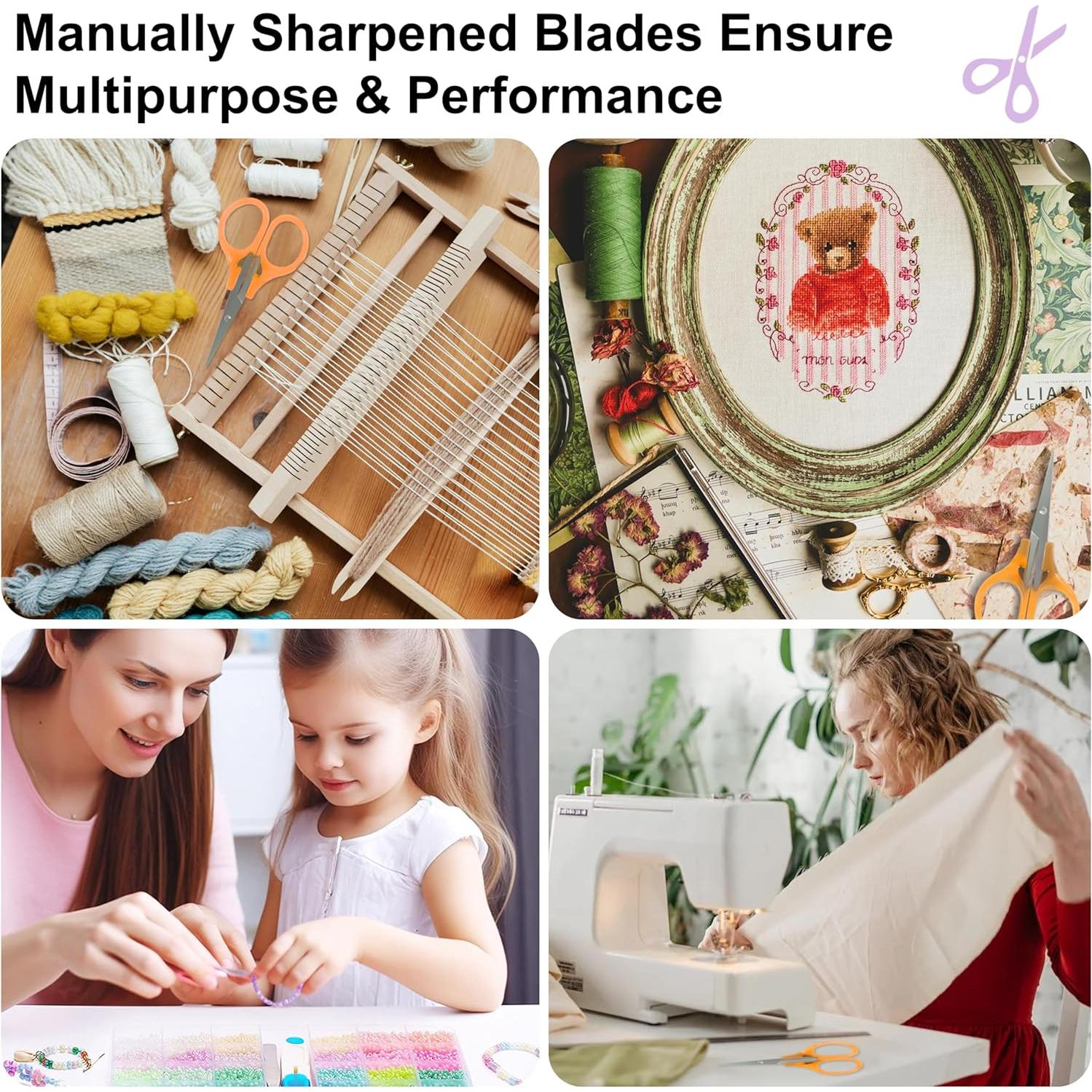 Set de 10 Tijeras Pequeñas TaShow de Acero Inoxidable 8.89 cm