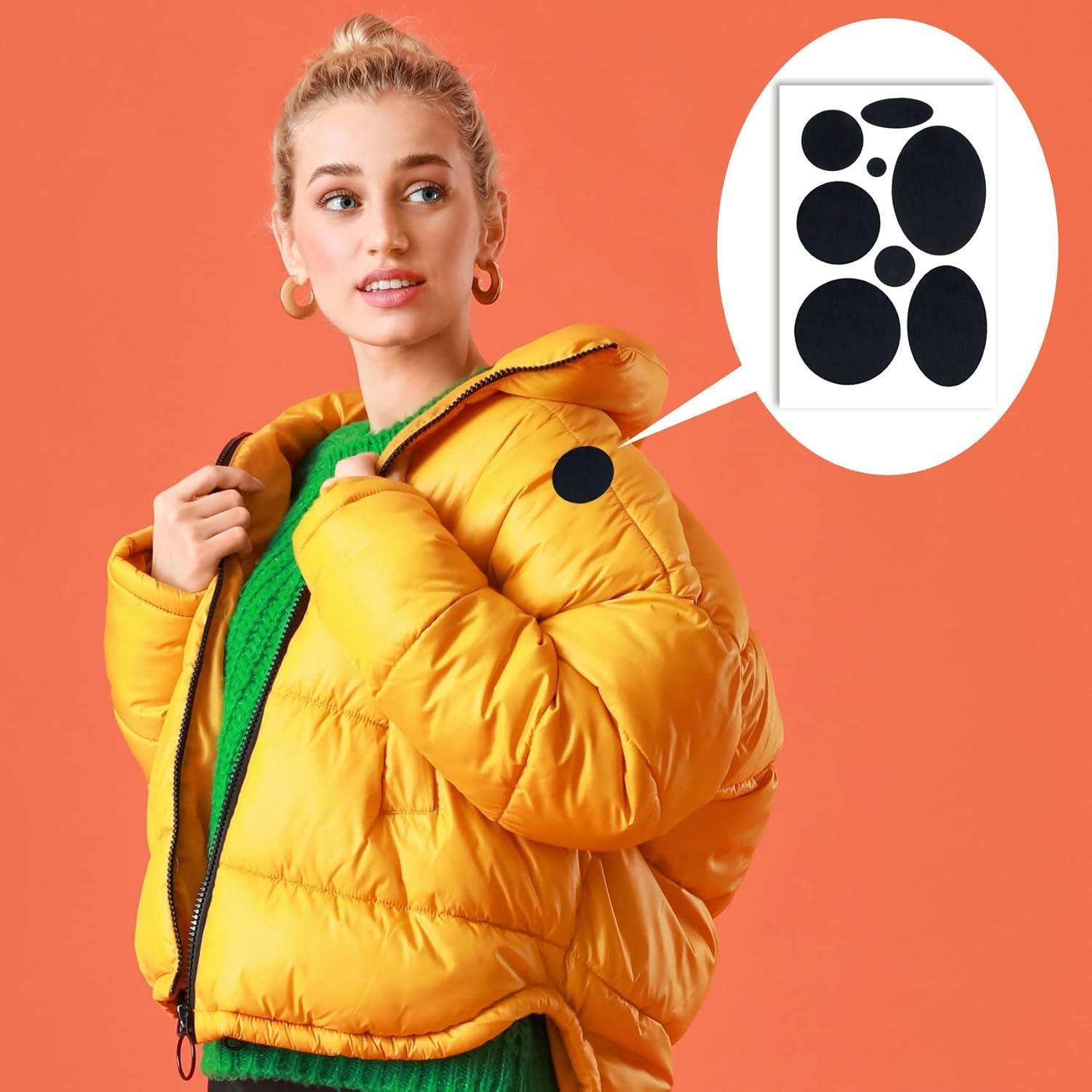 Kit de 40 Parches Reparadores Autoadhesivos OIIKI Negro